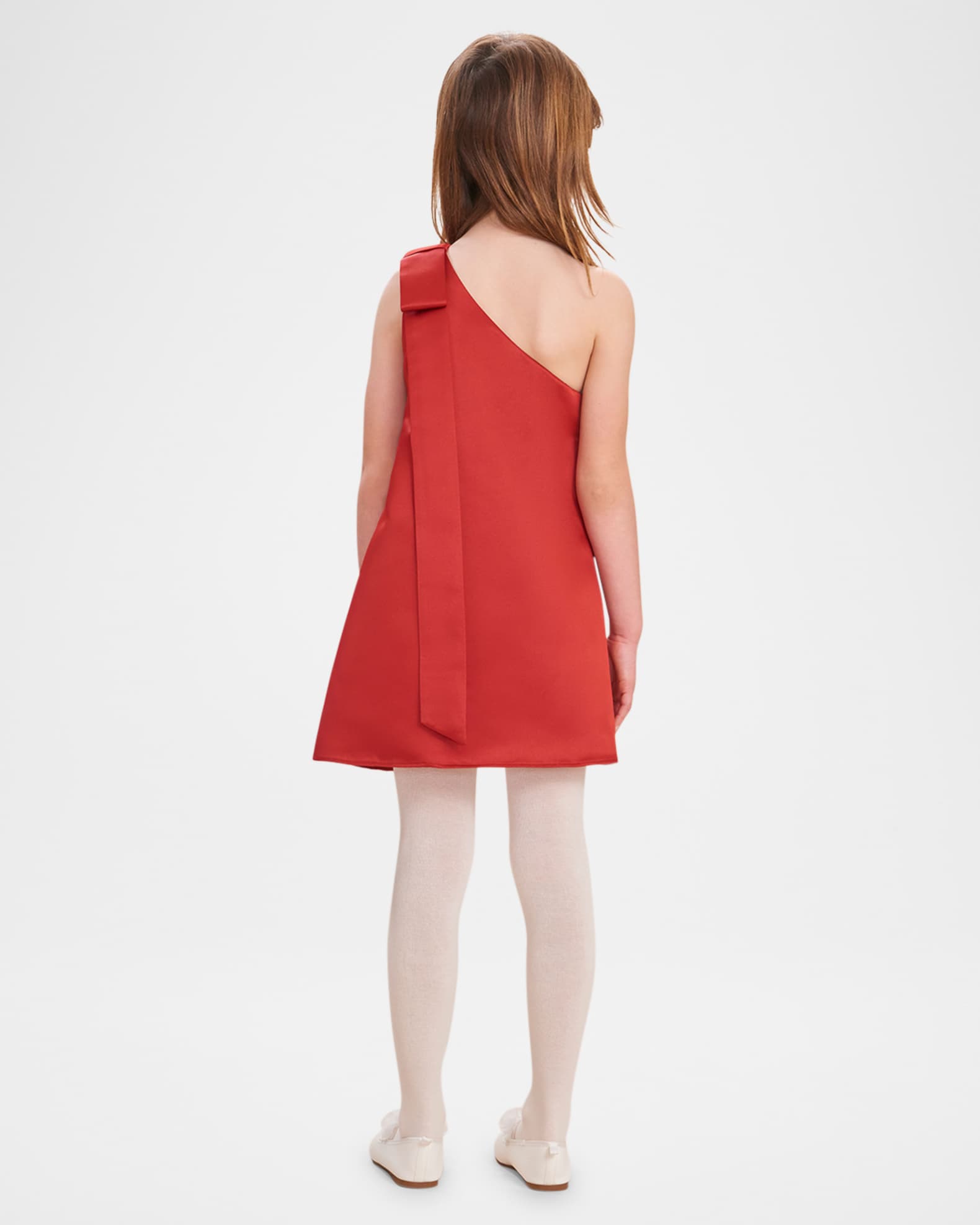 Girl's Nathaly One-Shoulder Dress, Size 4-12 1