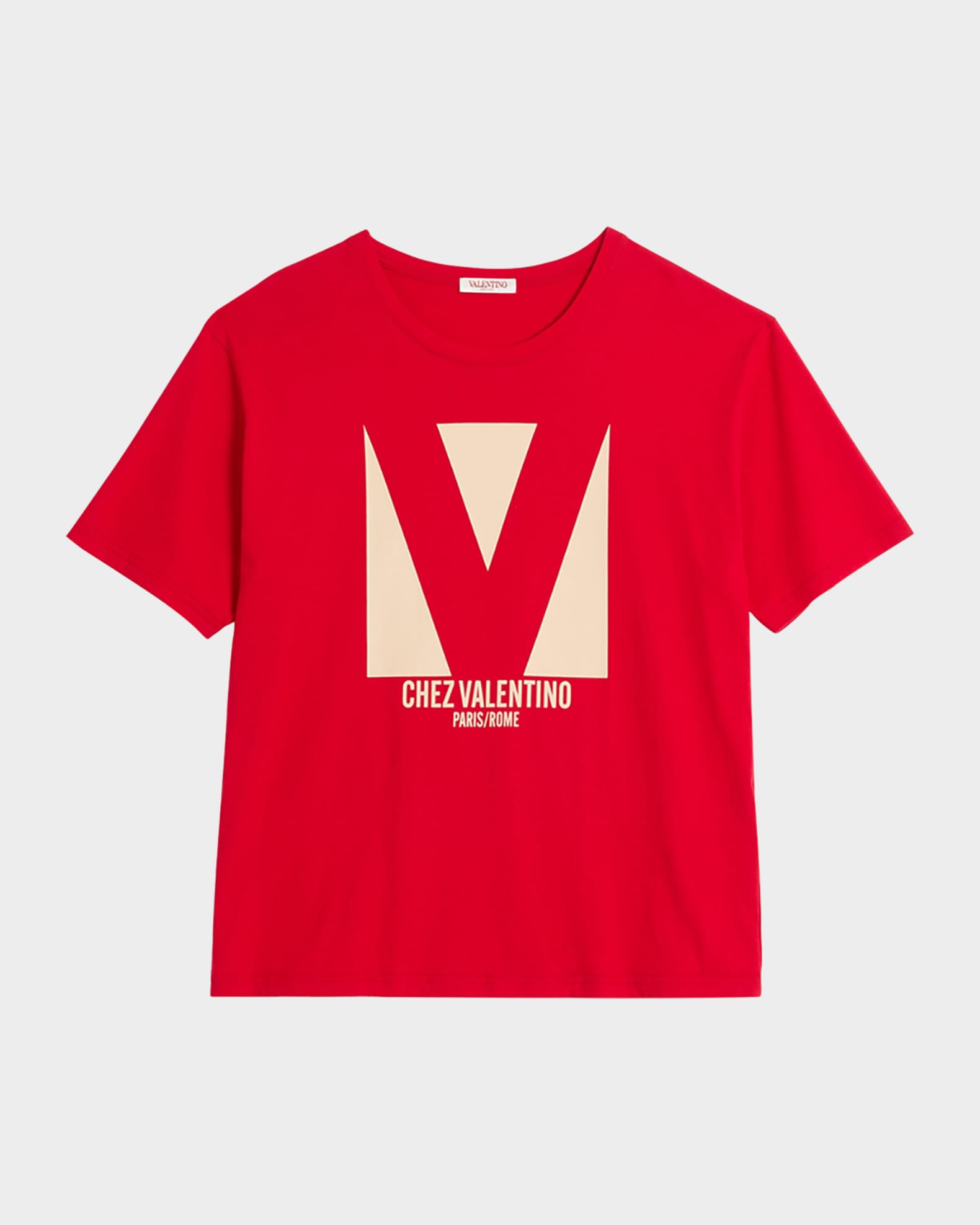 Valentino Garavani Men s Chez Logo T Shirt Neiman Marcus