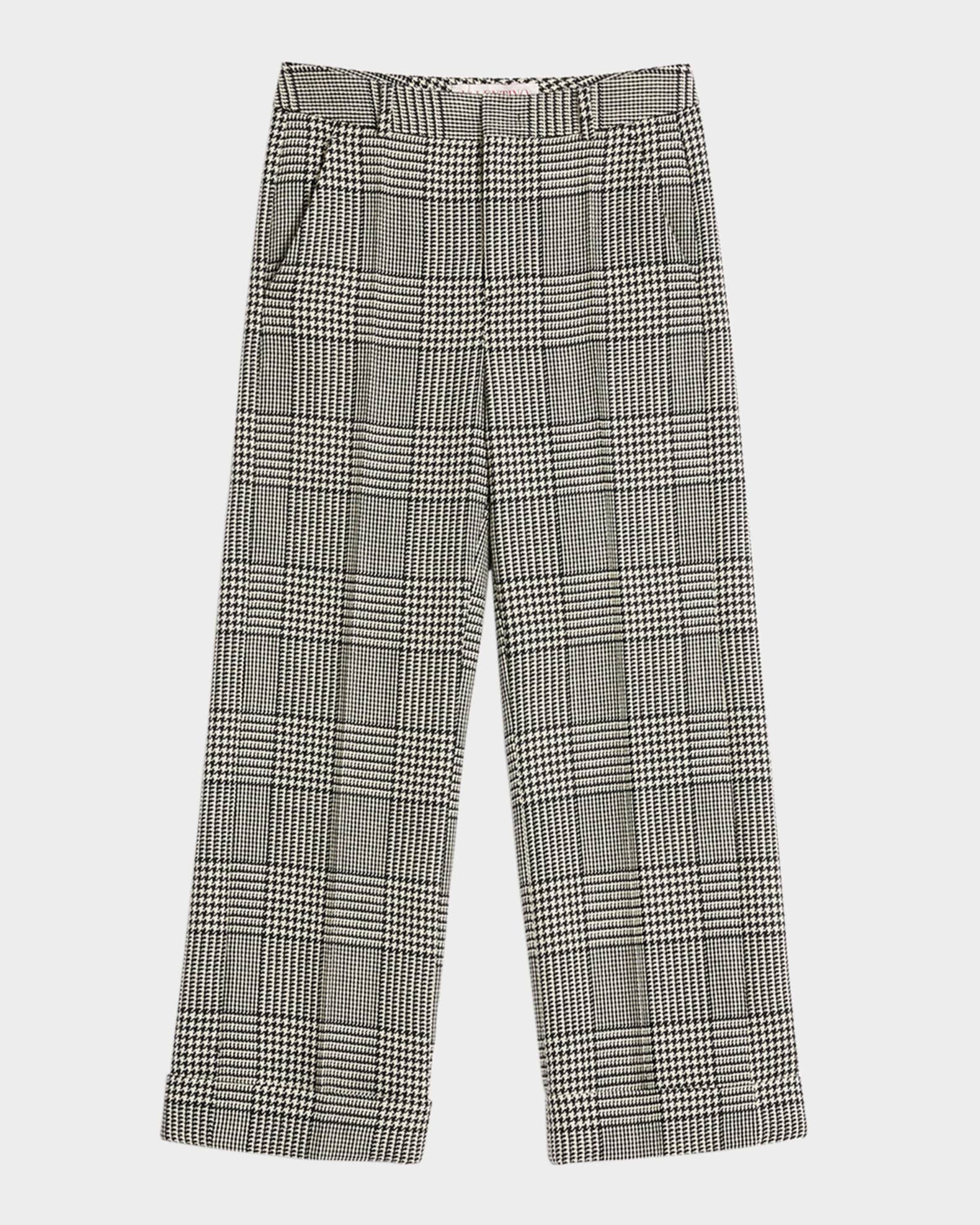 Valentino Garavani Men's Maxi Prince of Wales Pants | Neiman