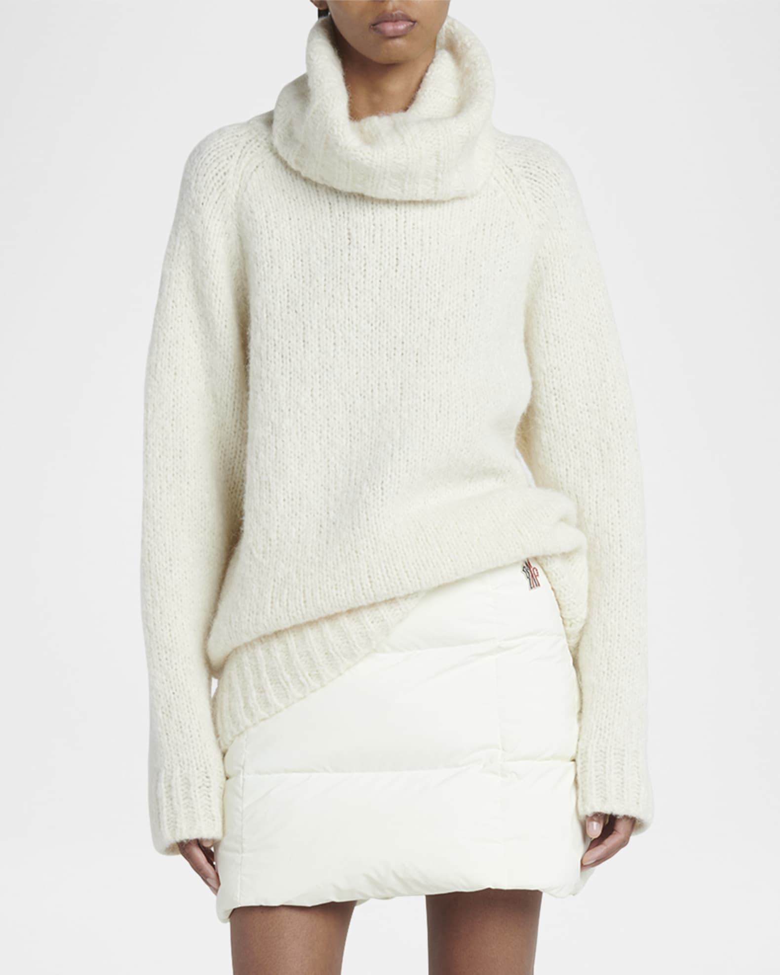 Alpaca-Blend Turtleneck Sweater 1