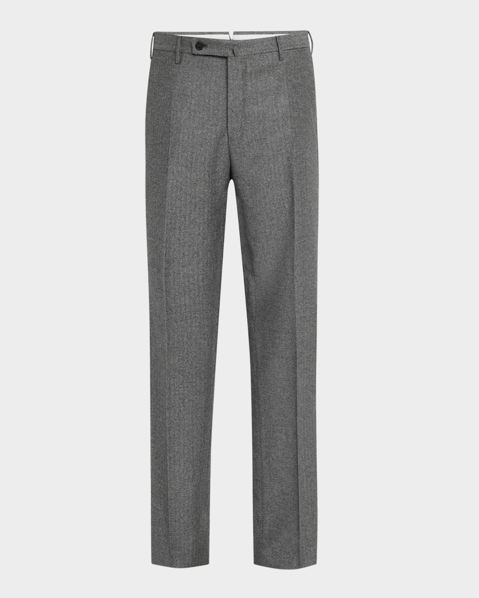 Men's Super 110s Chevron Pants