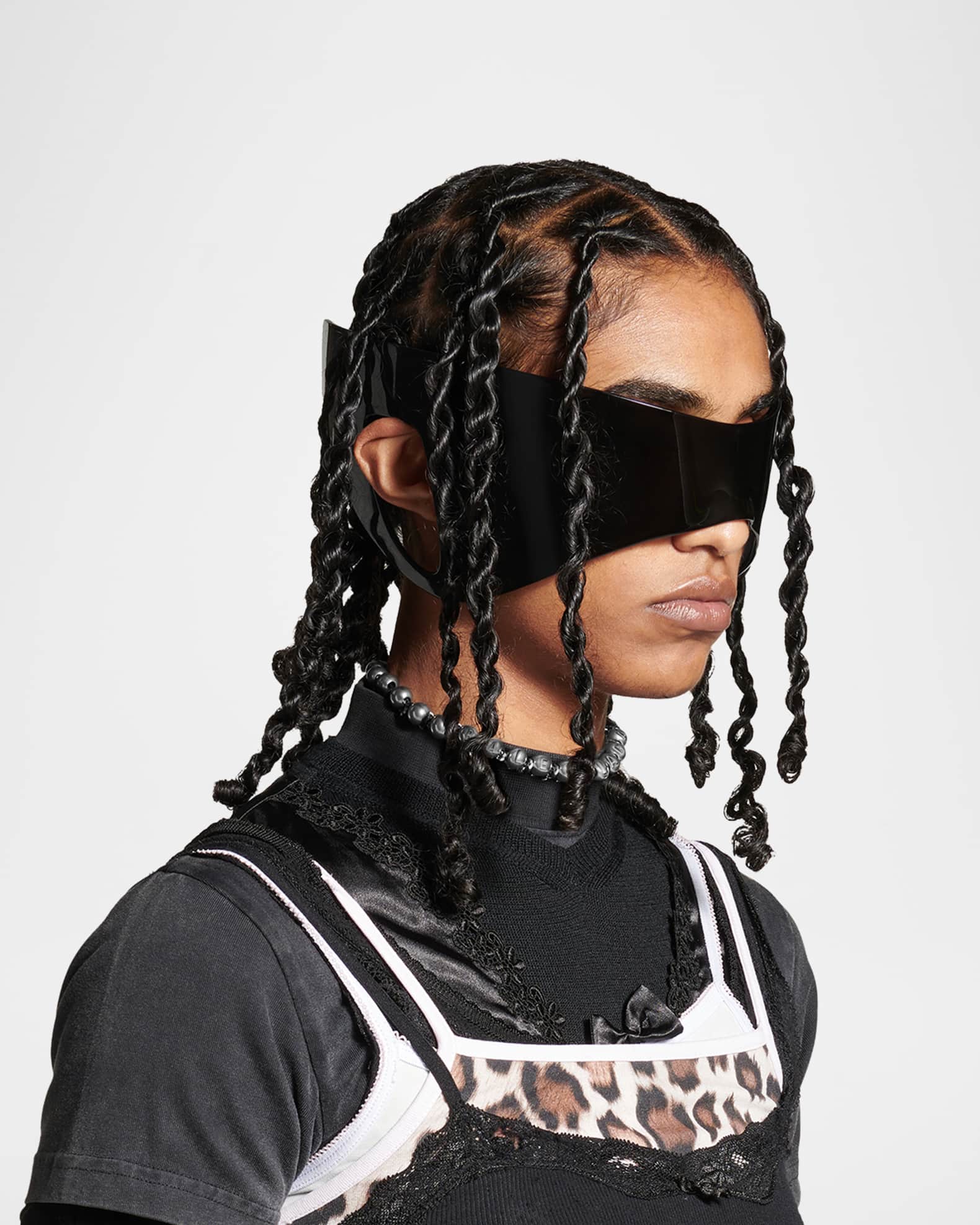 BALENCIAGA 24-25AW Malibu Ball チョーカー Balenciaga Malibu Ball Logo Choker | Neiman Marcus