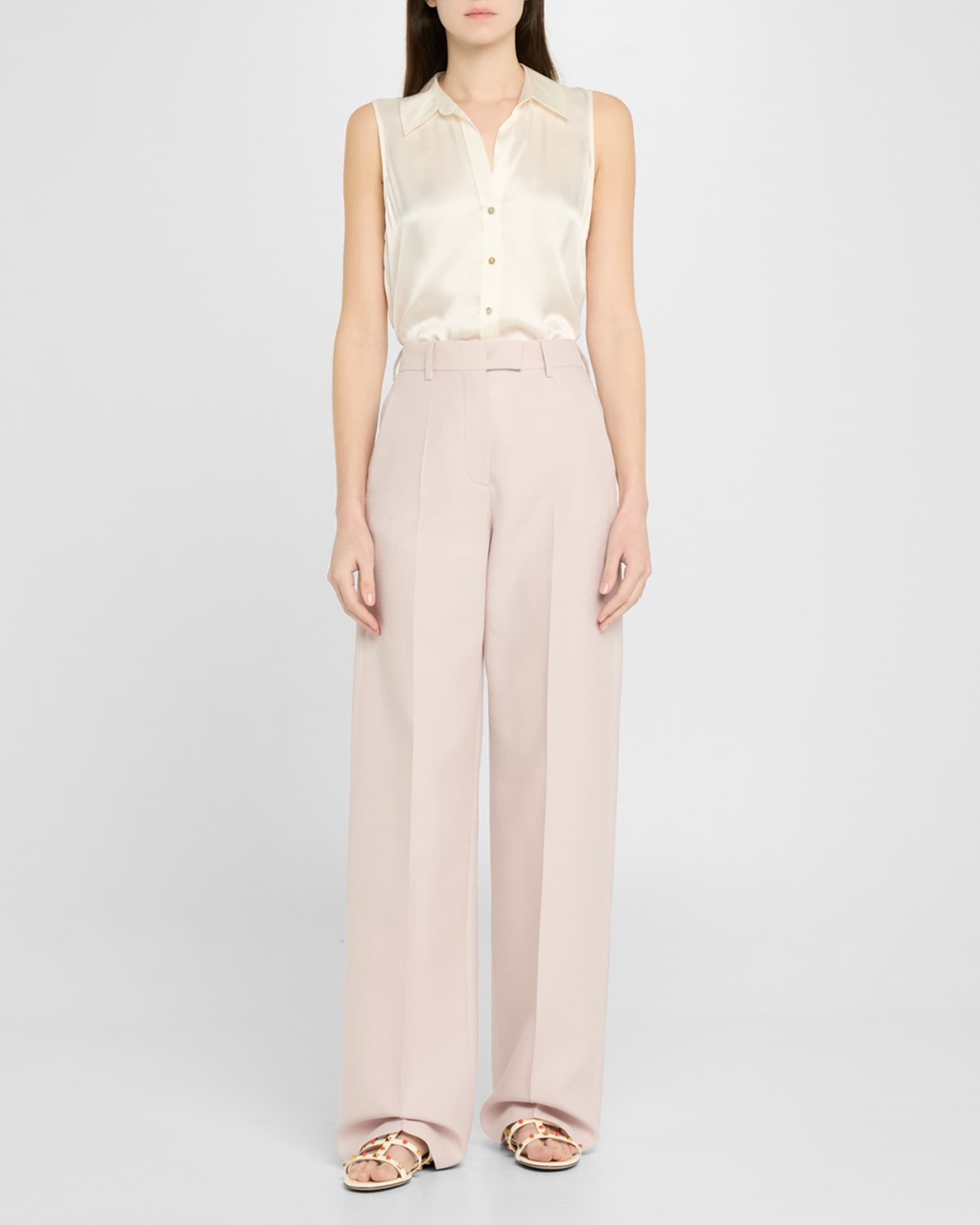 パンツ VALENTINO White mesh Valentino Garavani Escape pant Valentino Garavani logo-tape Track Pants | Black | FARFETCH