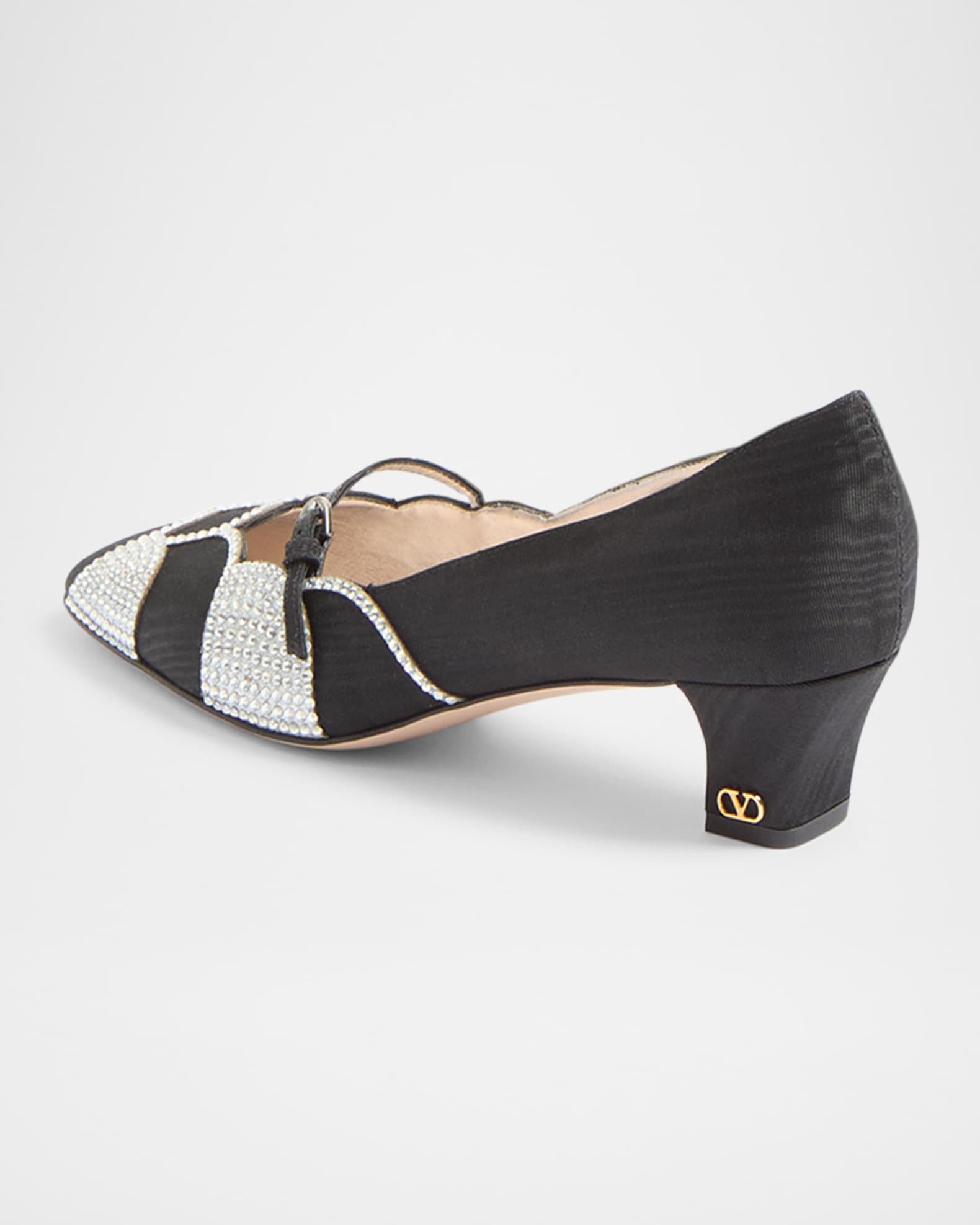★VIP価格SALE★Valentino Garavani★Bowow パンプス Bowow Décolleté In Printed Calfskin 45mm for Woman in Hot