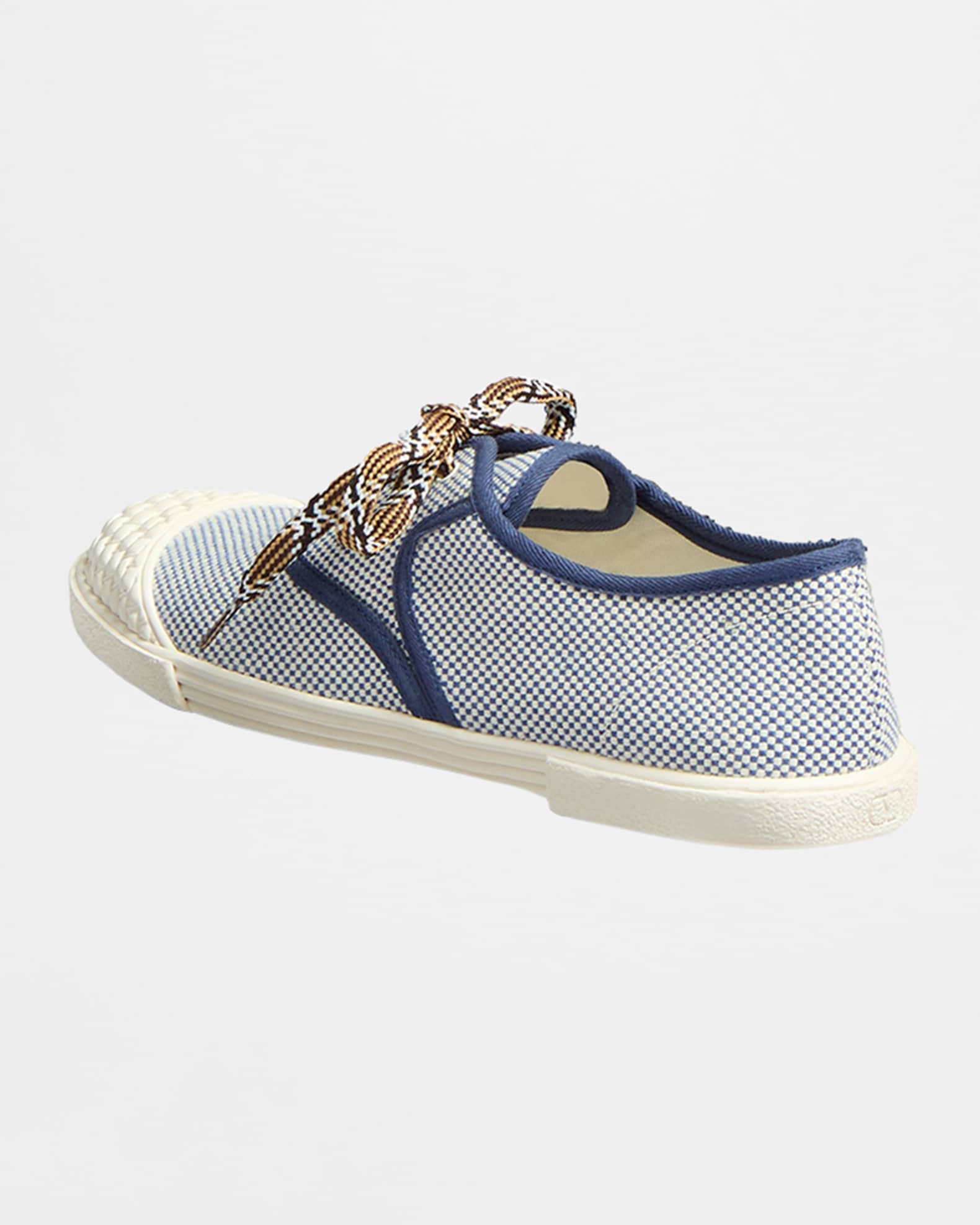 【VALENTINO】 MULTICOLOR BAY THE BAY SNEAKERS Bay By Bay Sneakers In Voyage Imaginaire Denim Fabric for
