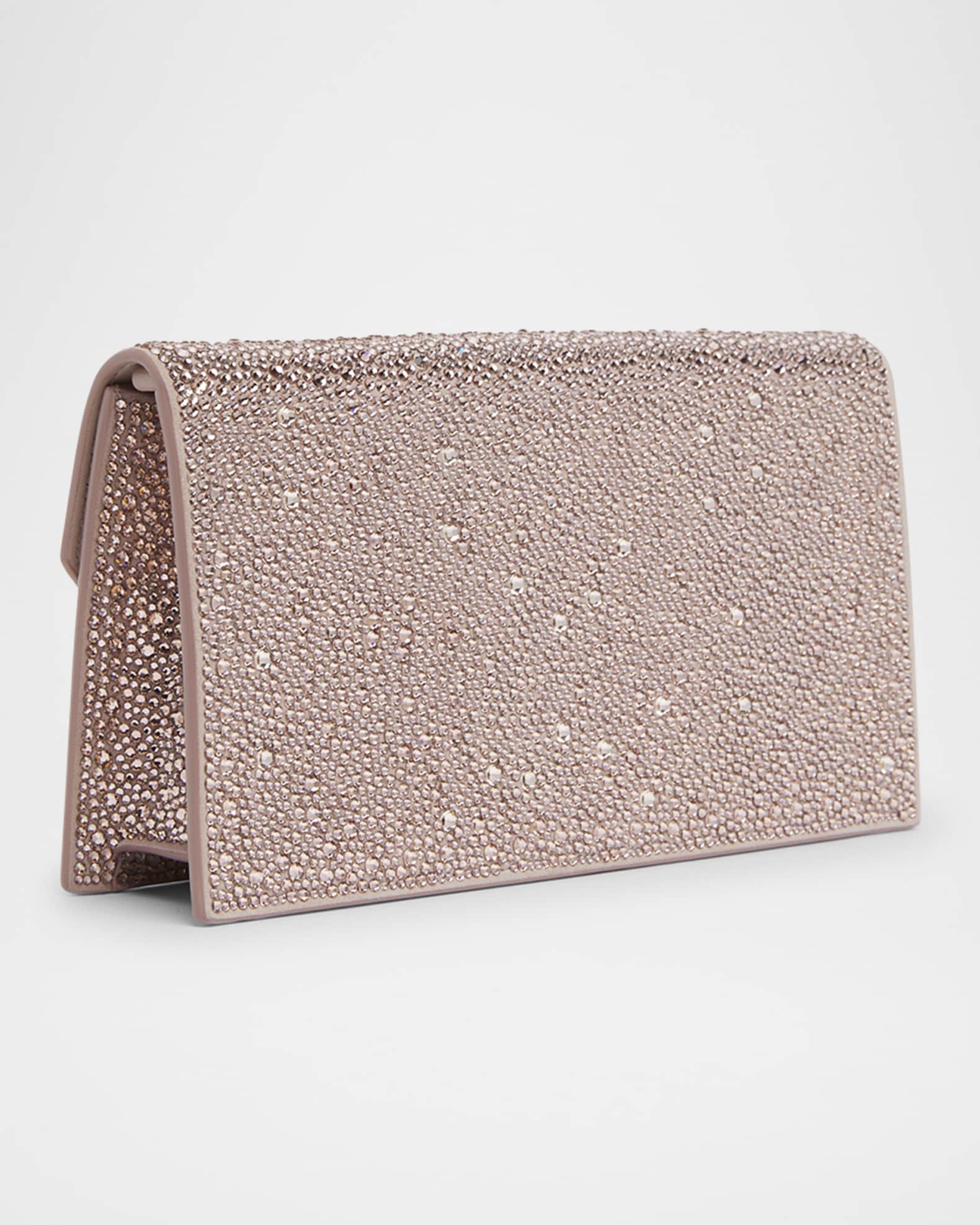 Loubi54 Strass Flap Clutch Bag 1