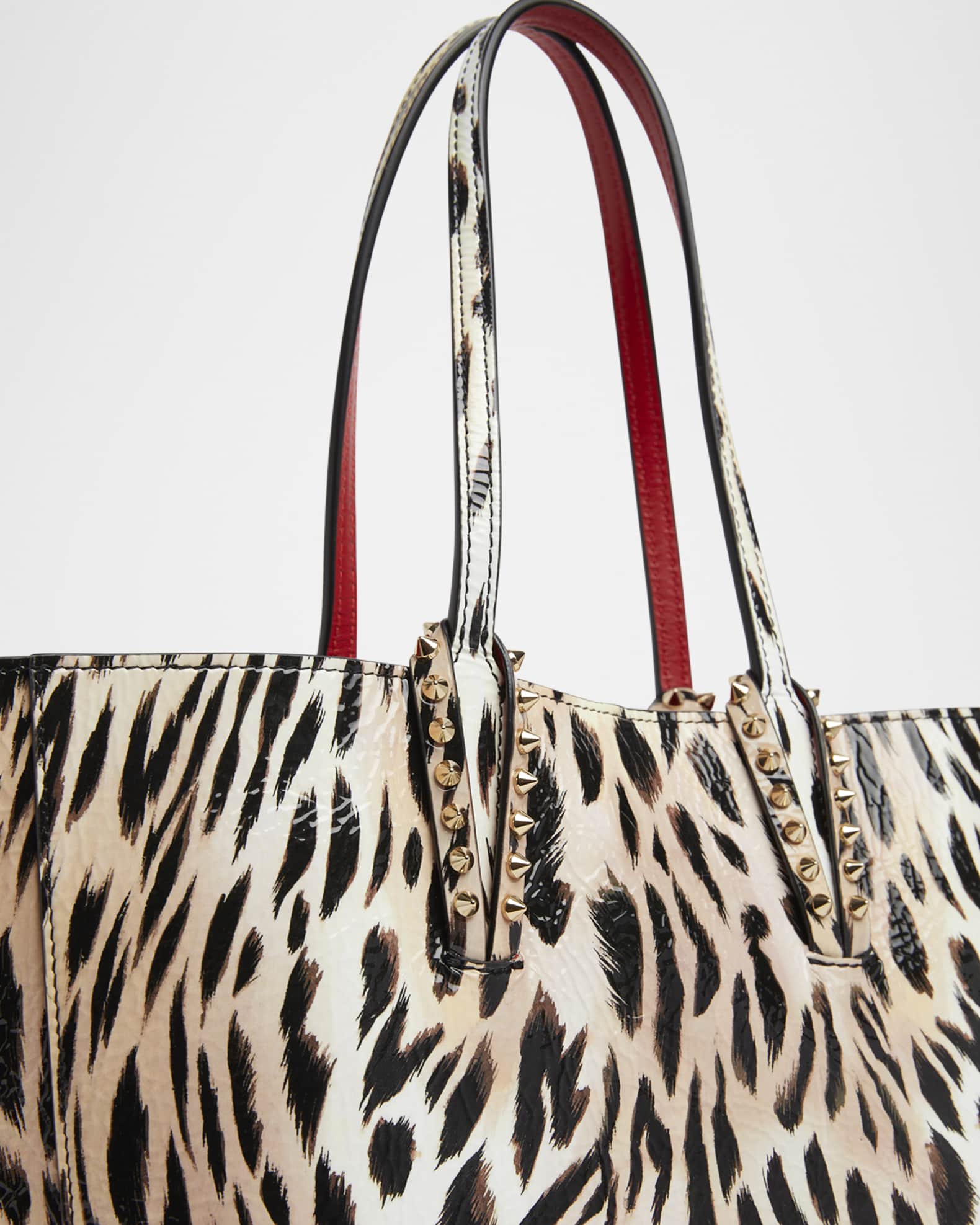 Cabata Gigi Small Cheetah Naplak Tote Bag