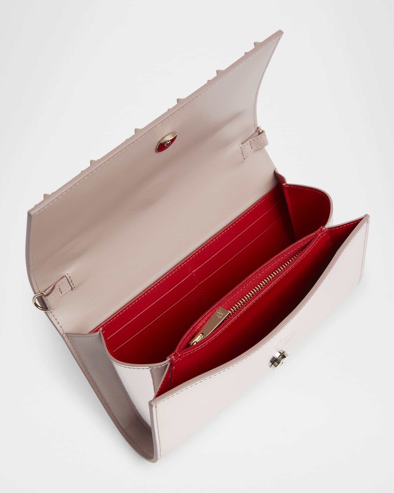 Christian Louboutin Paloma Loubinthesky Metallic Wallet on Christian Louboutin Paloma Loubinthesky Metallic Wallet on