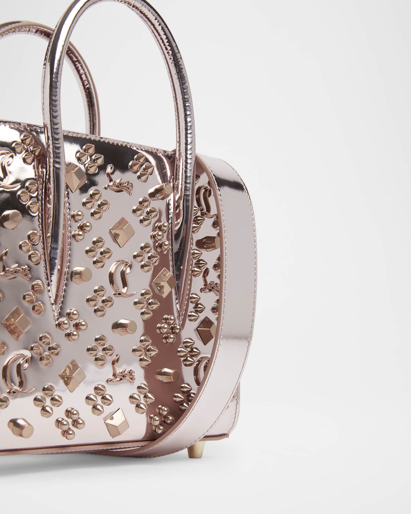Christian Louboutin Paloma Mini Loubinthesky Metallic Top Christian Louboutin Paloma Mini Loubinthesky Metallic Top