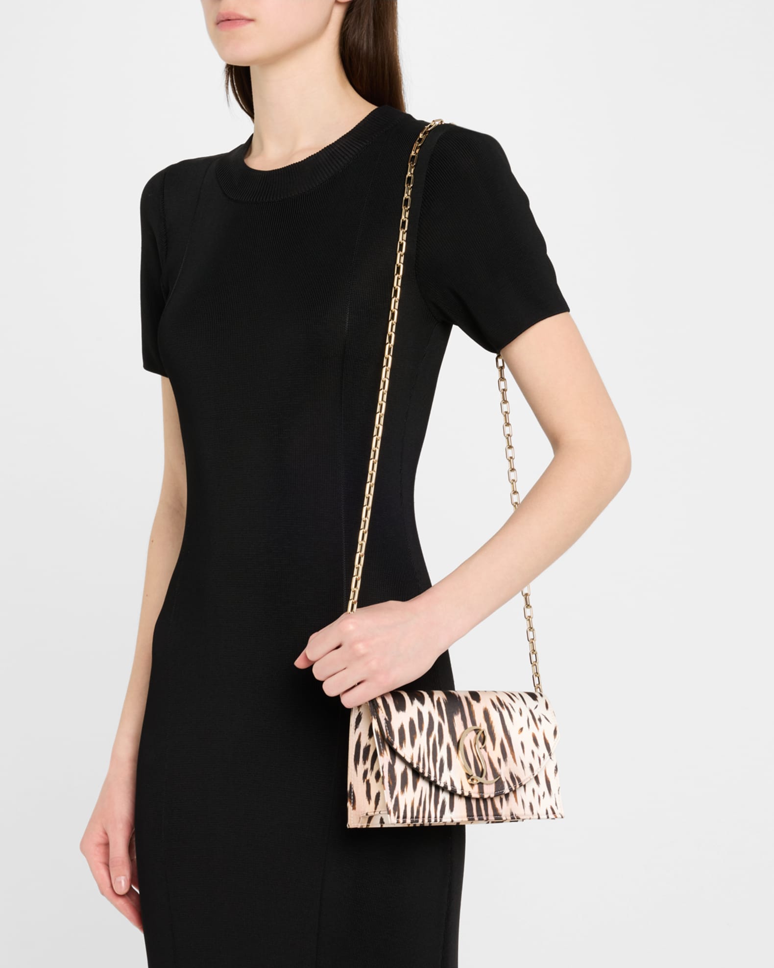 Loubi54 Flap Printed Clutch Bag 1