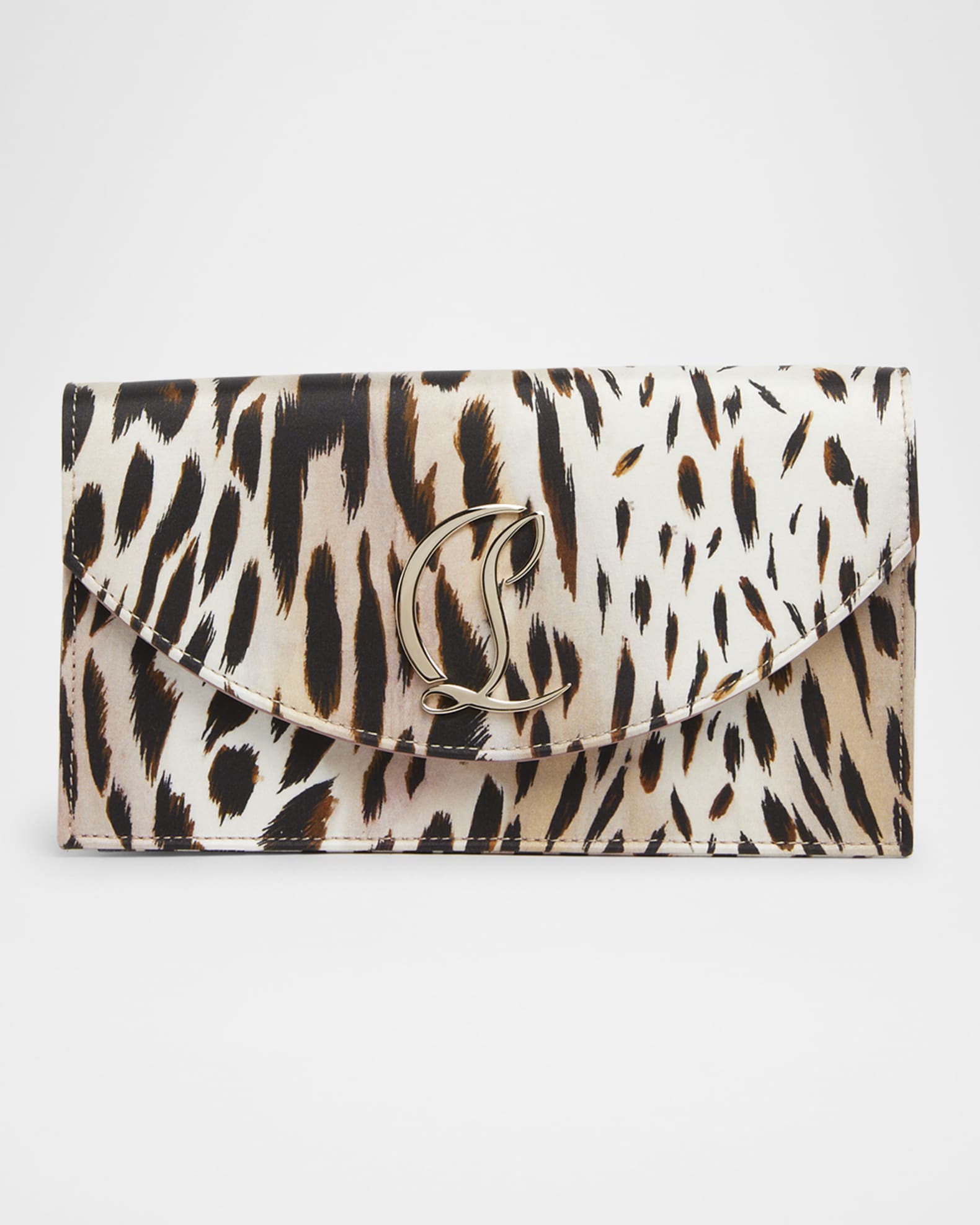 Loubi54 Flap Printed Clutch Bag 0