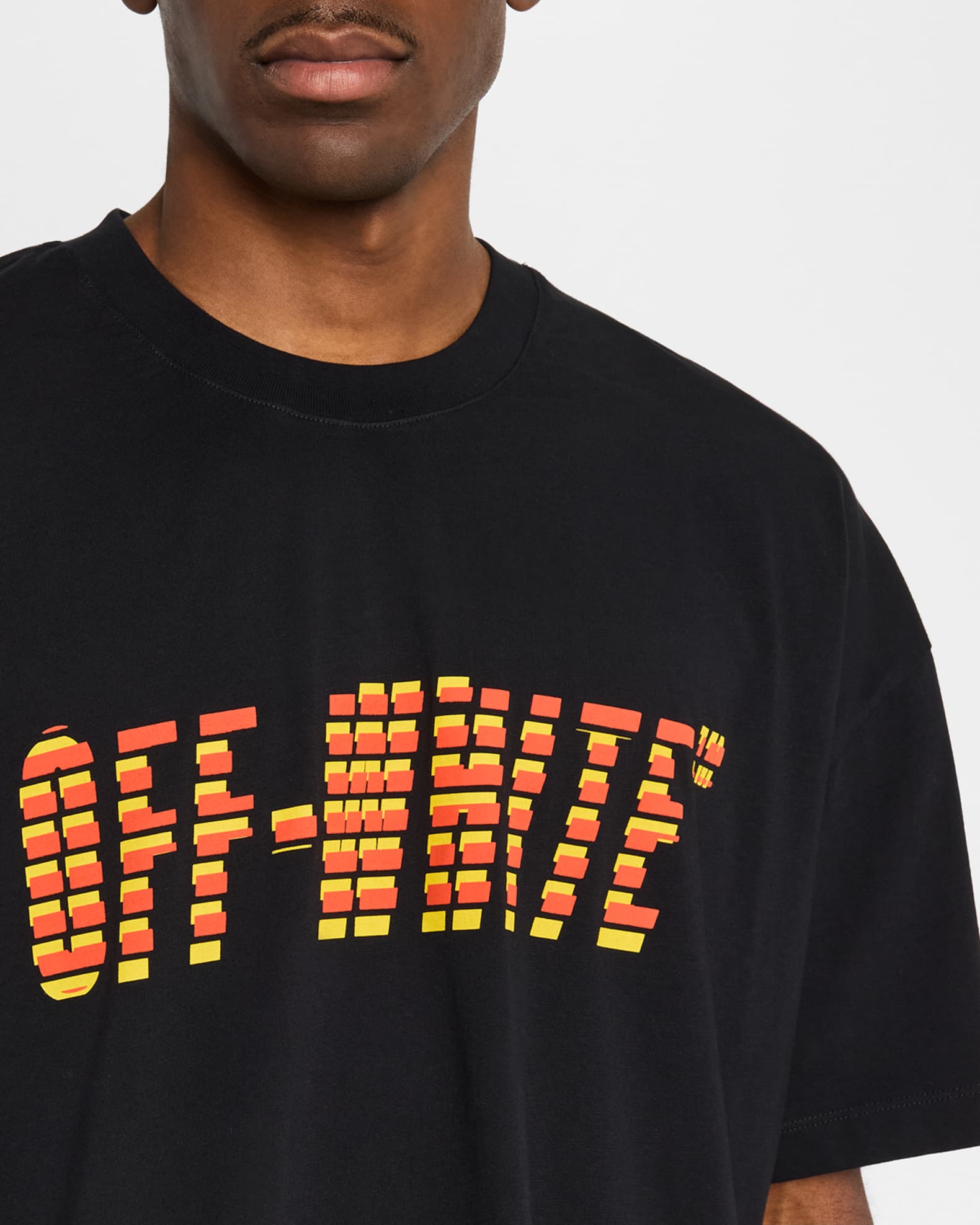 Off-White Men's Graphic Logo T-Shirt | Neiman Marcus