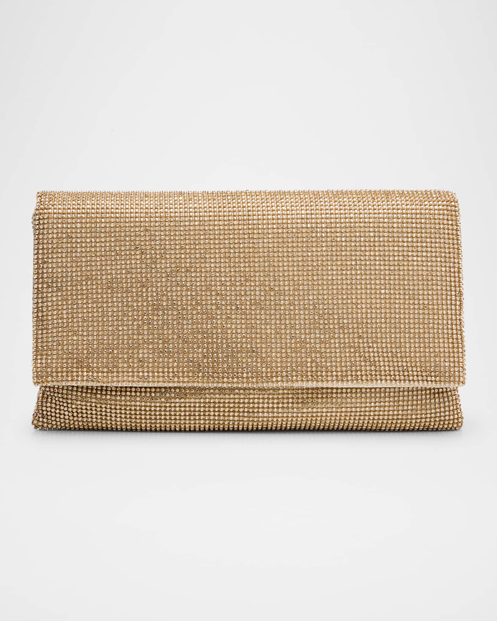 Evening Flap Mesh Clutch Bag 0