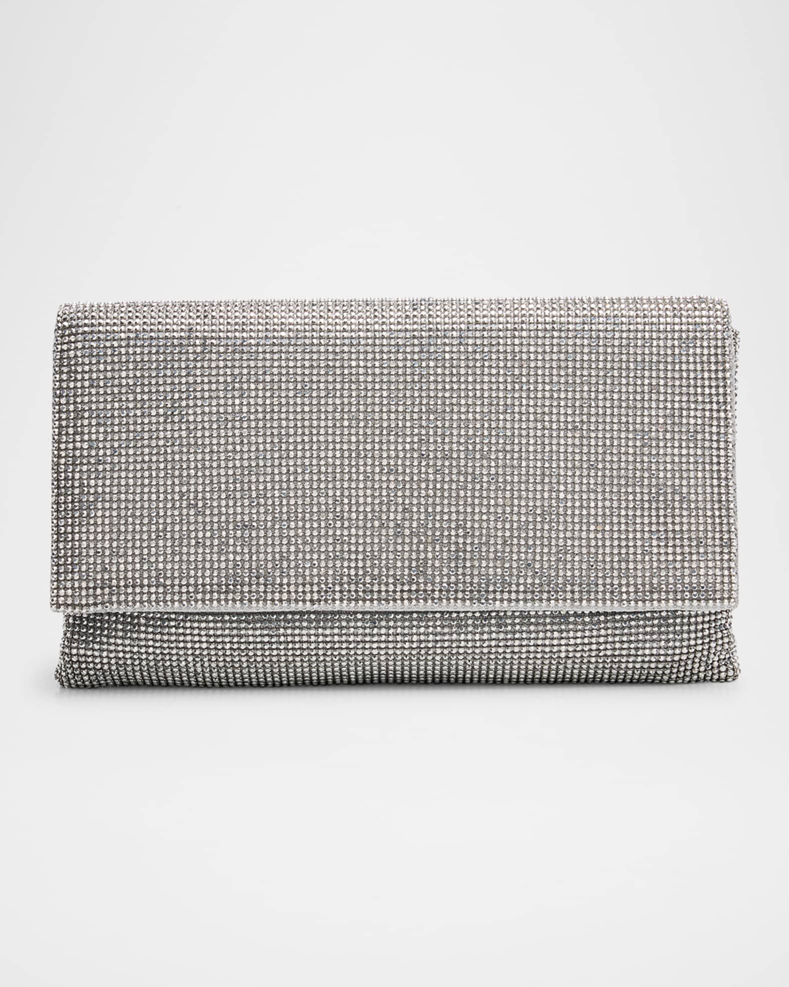 Evening Flap Mesh Clutch Bag 0