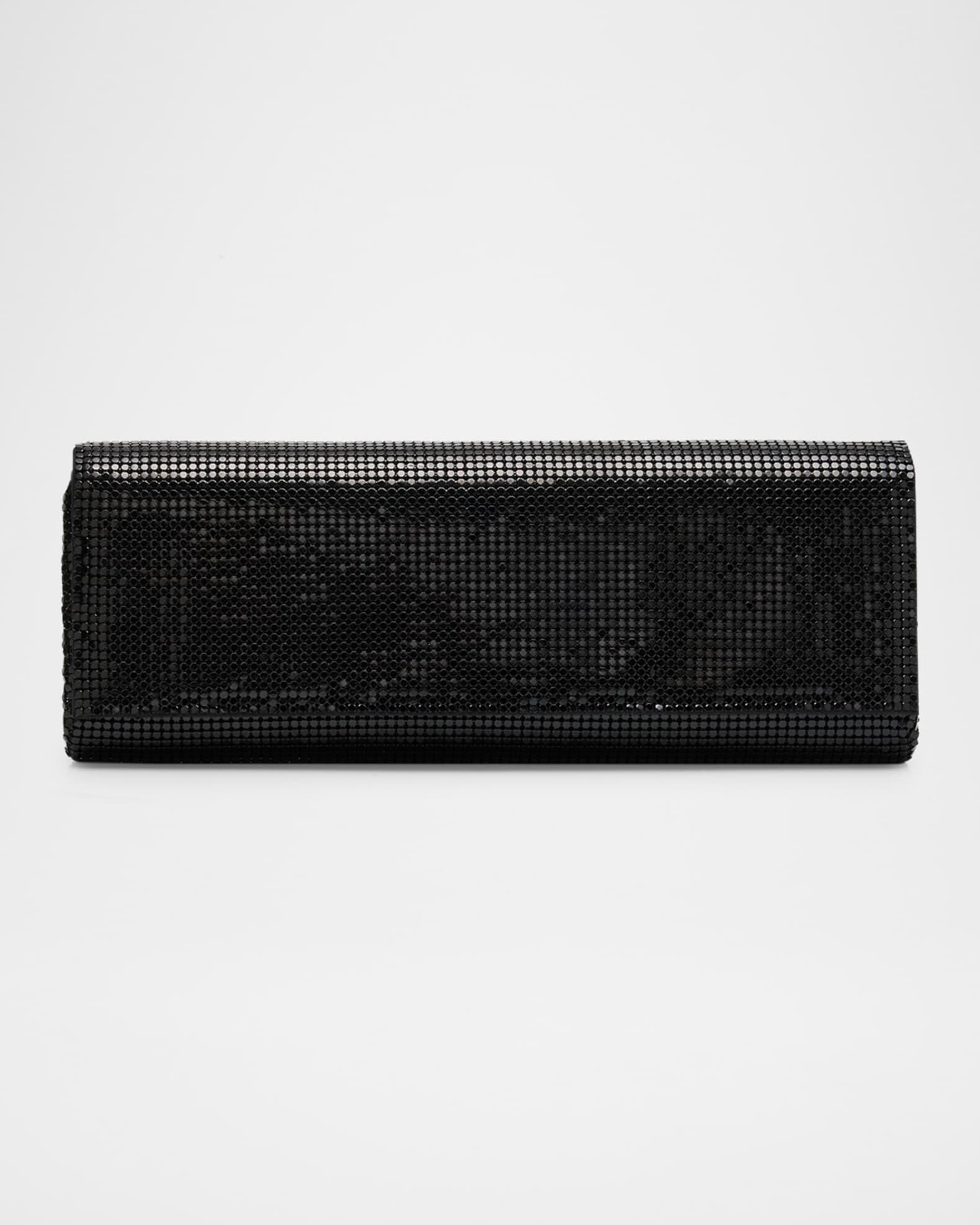 Flap Mesh Evening Clutch Bag 0