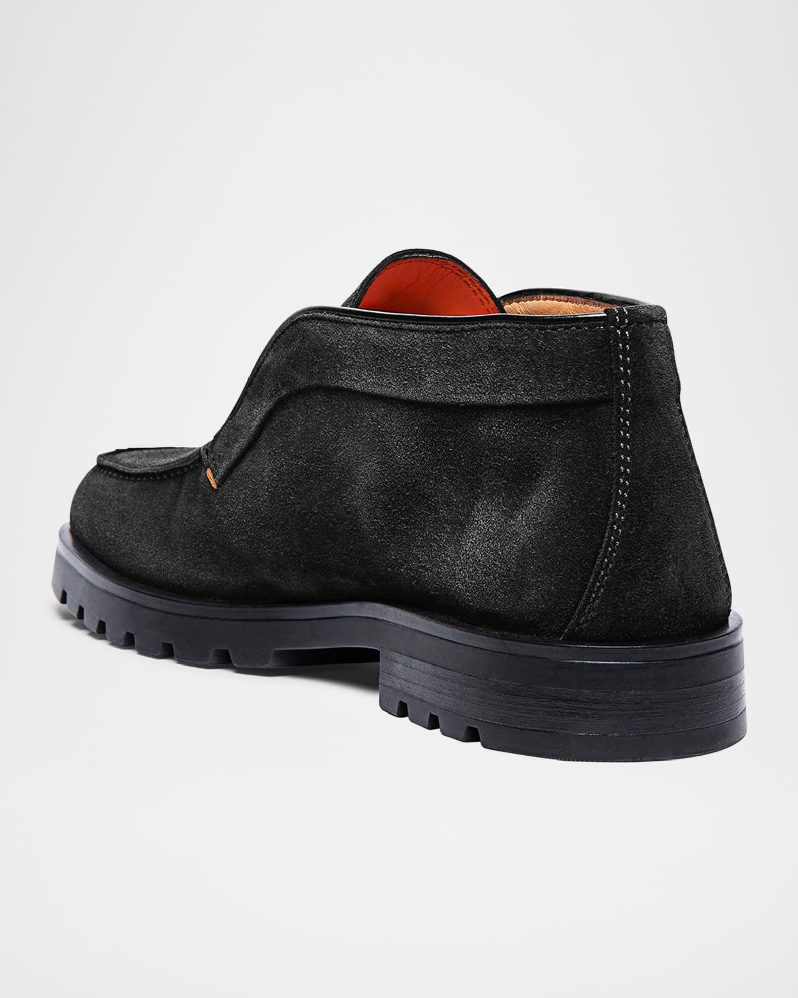 Men s Rock Suede Moc Toe Chukka Boots