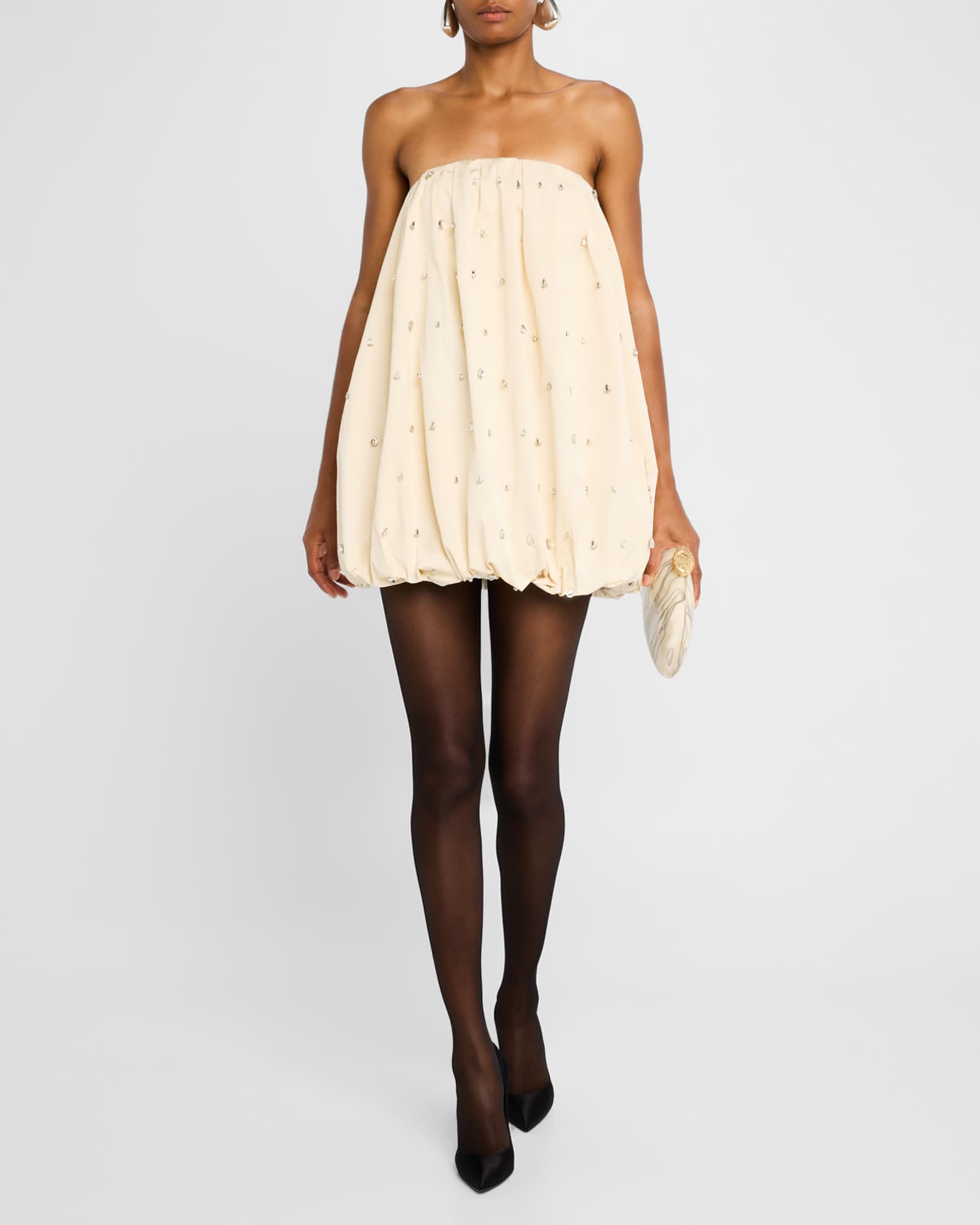Holly Embellished Bubble Mini Dress 1
