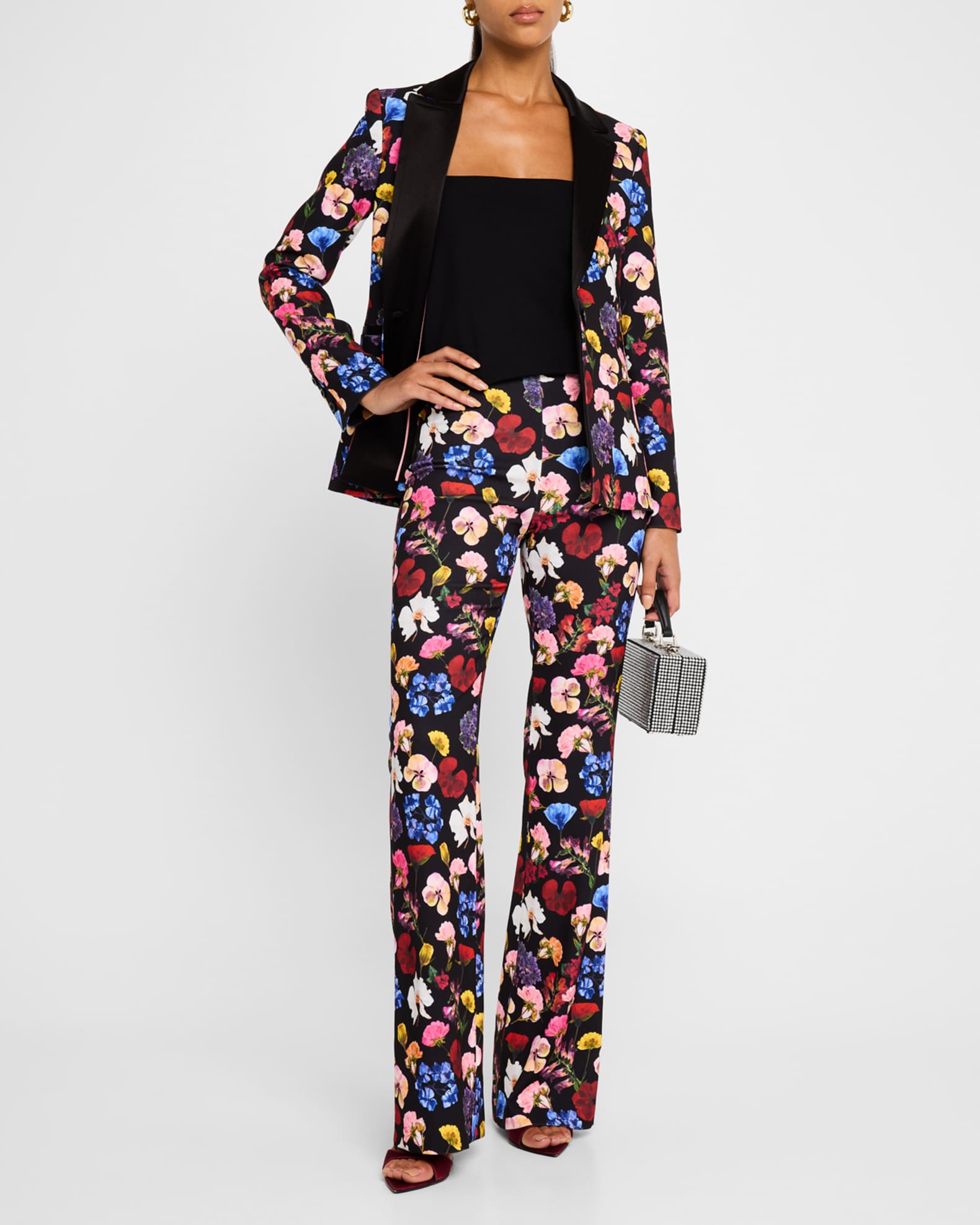 Timeless Blossom Rmp Bootcut Pants 1