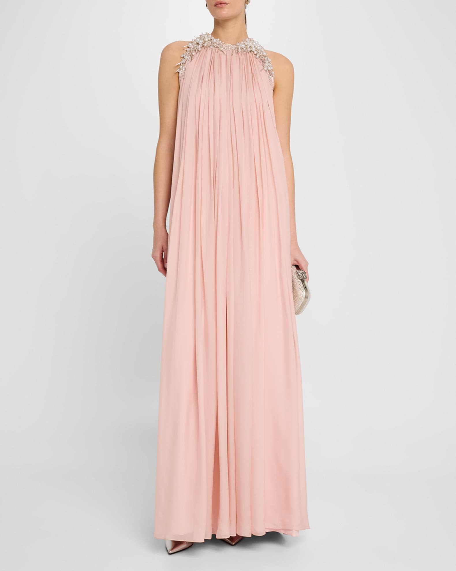 **Radiant Glamour's Waterfall Embellished Short Dress: Shimmering Elegance for Special Occasions**