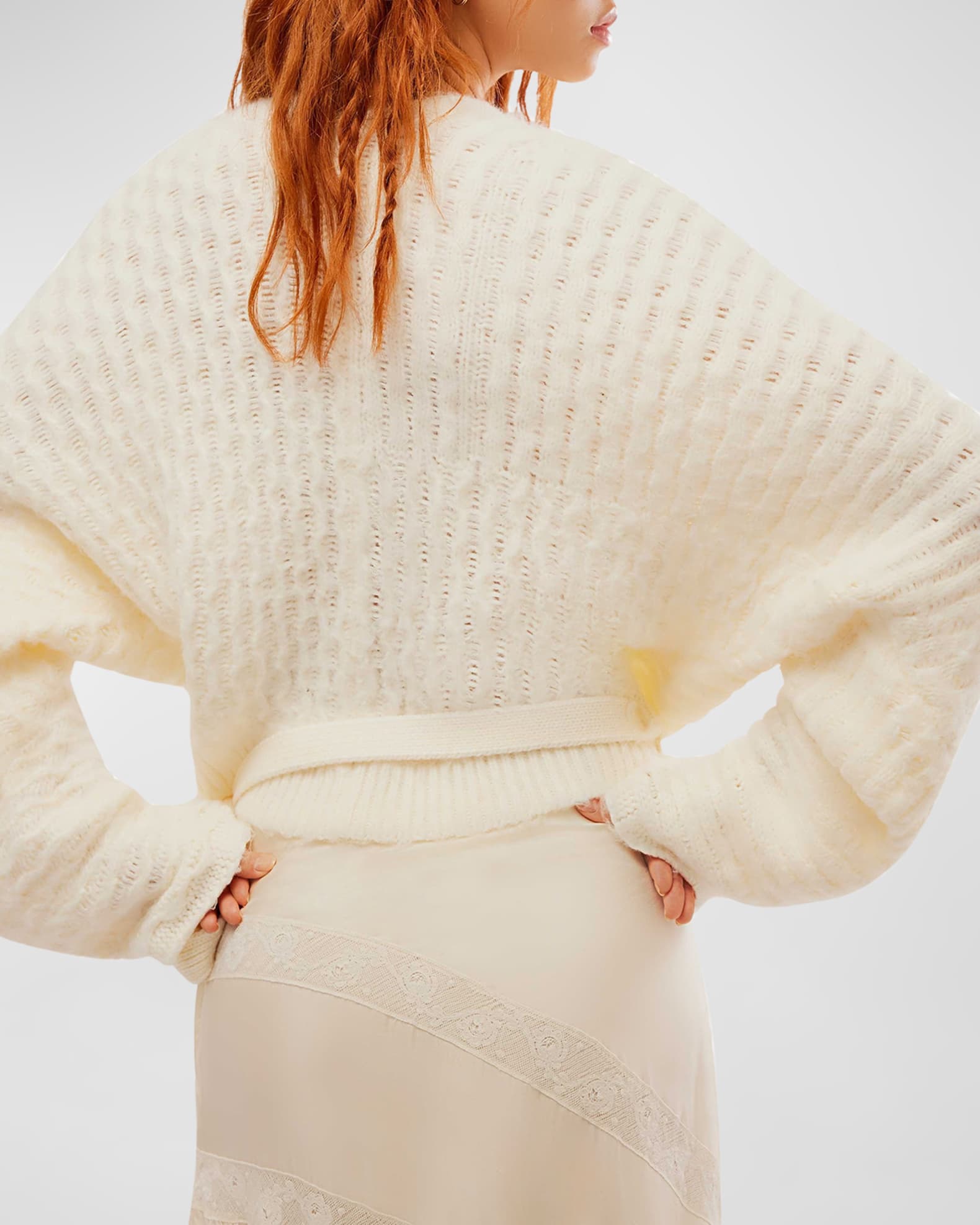 Free people ribbed wrap cardi deals