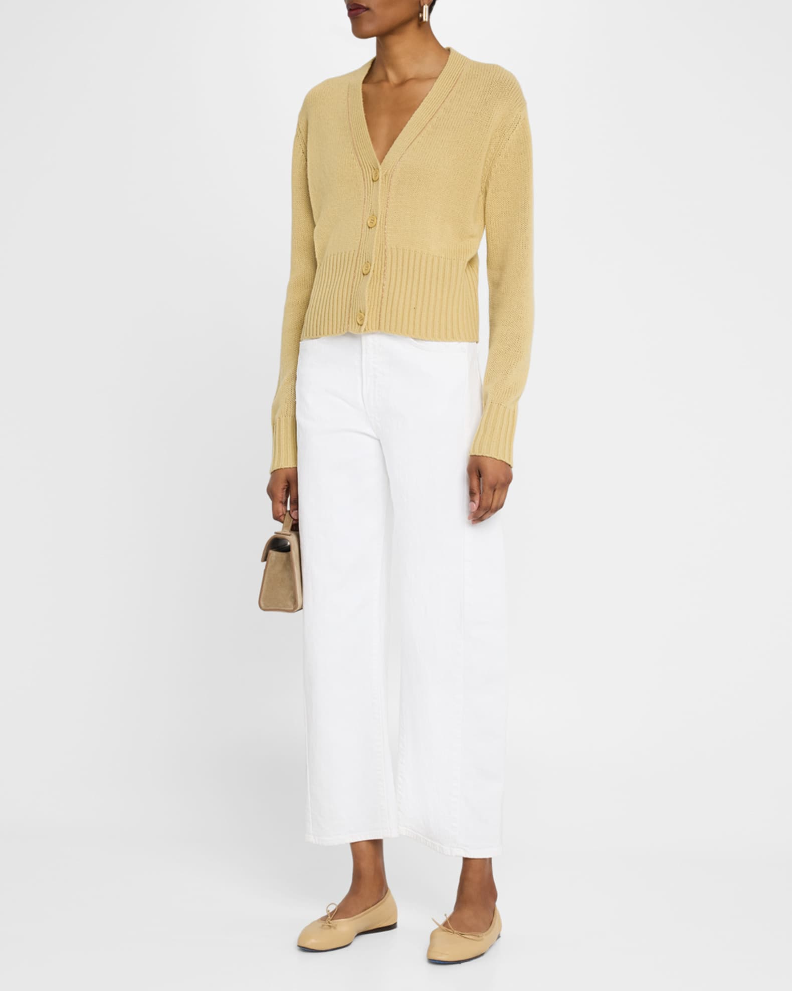 Button-Down Cashmere Cardigan 1