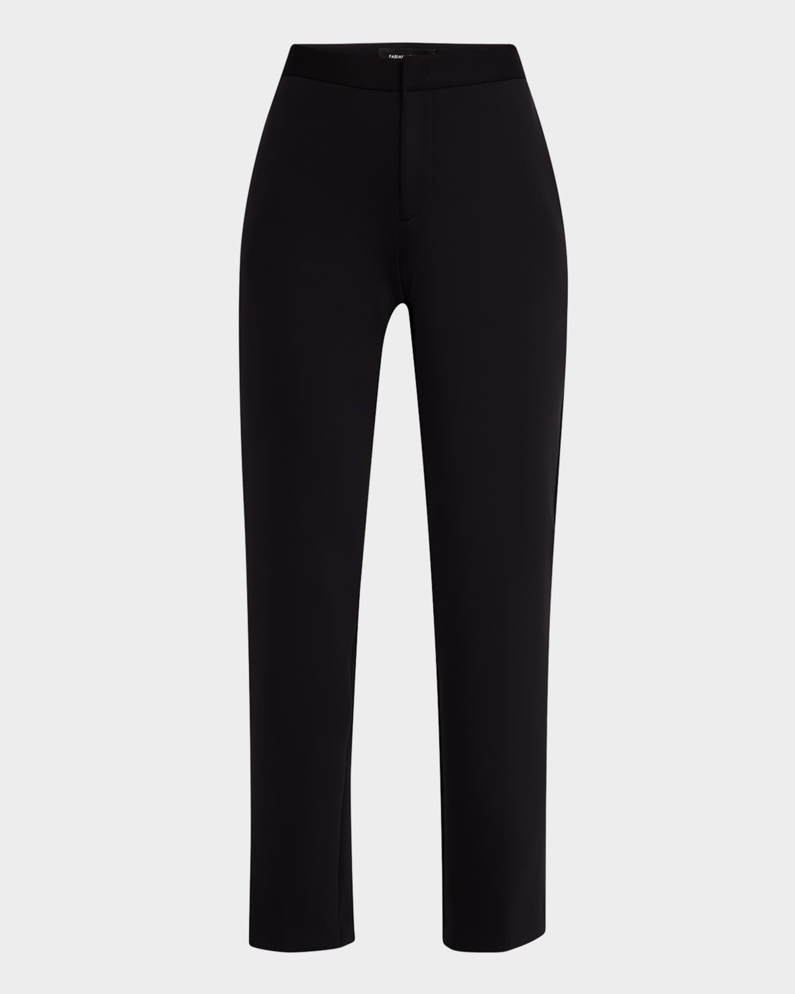 Cropped Slim-Fit Trousers 0
