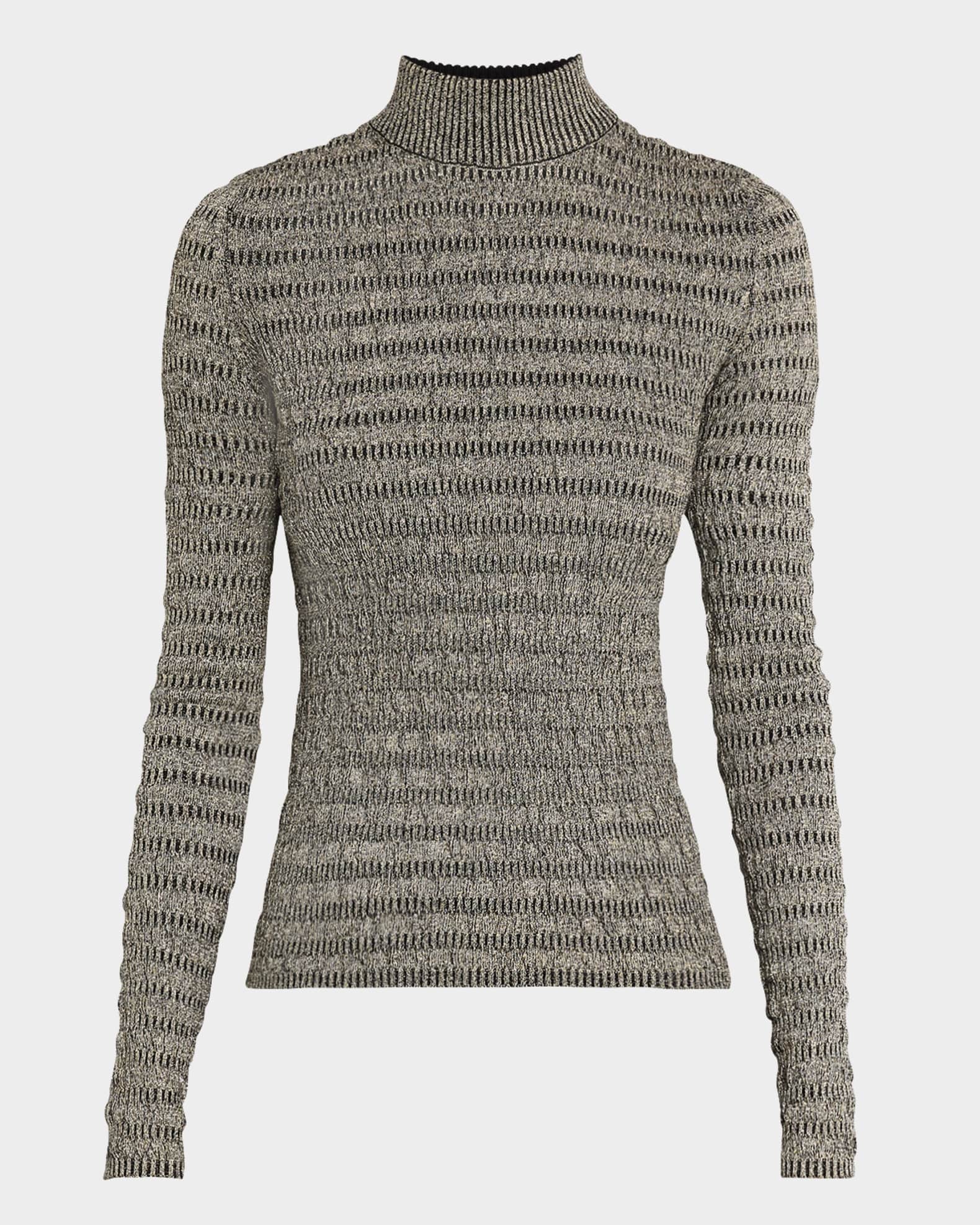 Promise the Label Textured Mock-Neck Sweater main image 0