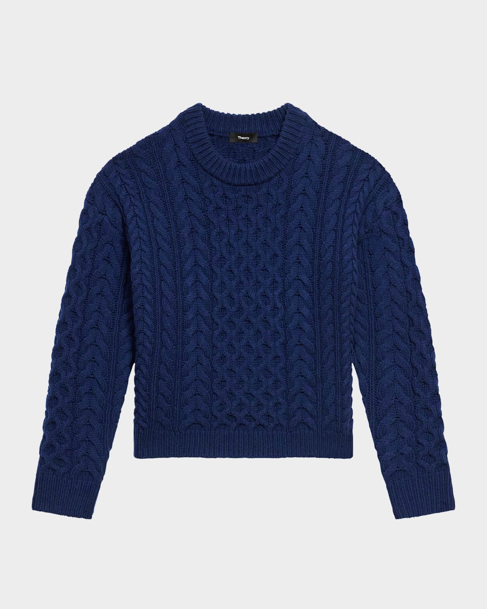 Theory cable cashmere sweater sales