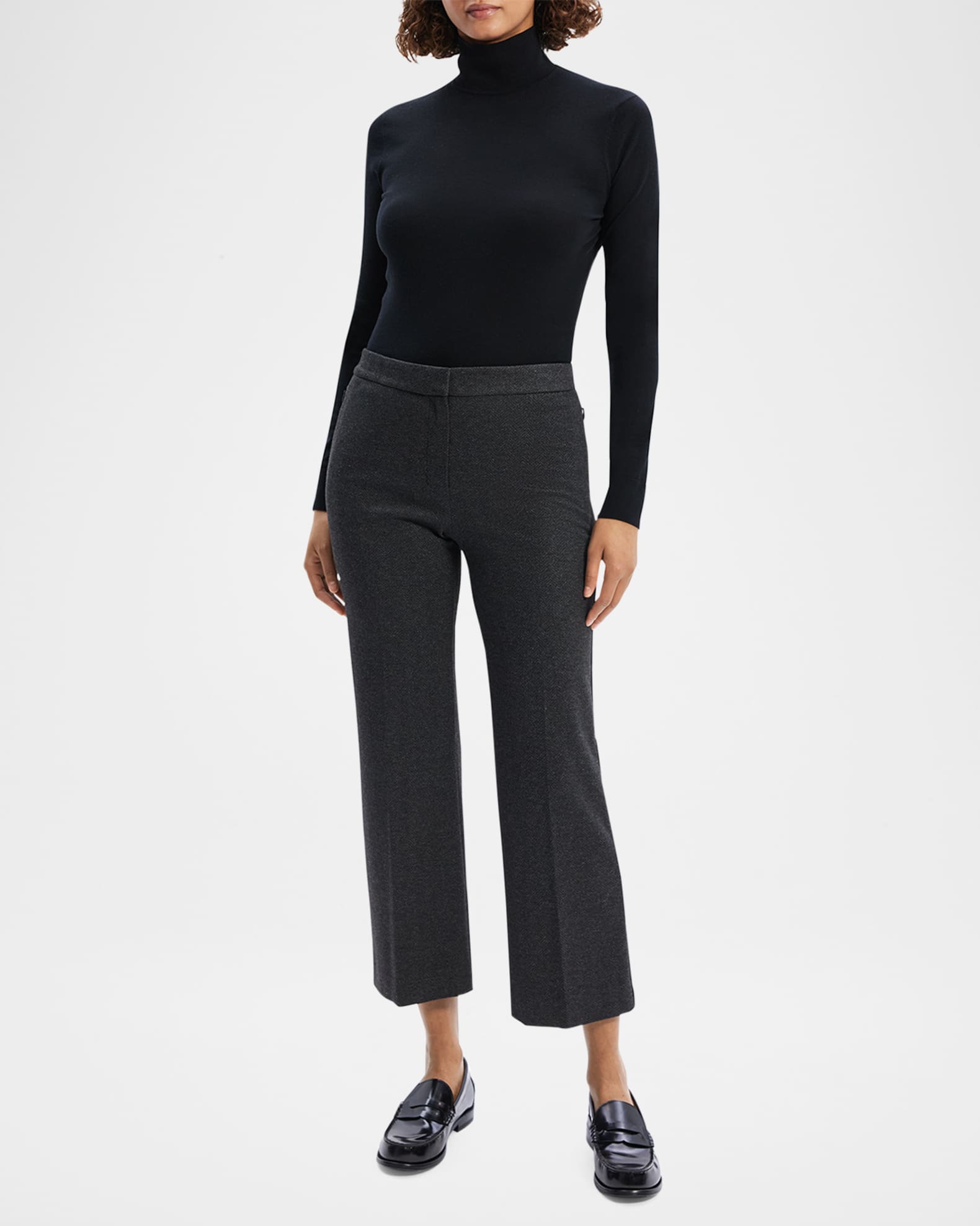 Theory cropped pants on sale