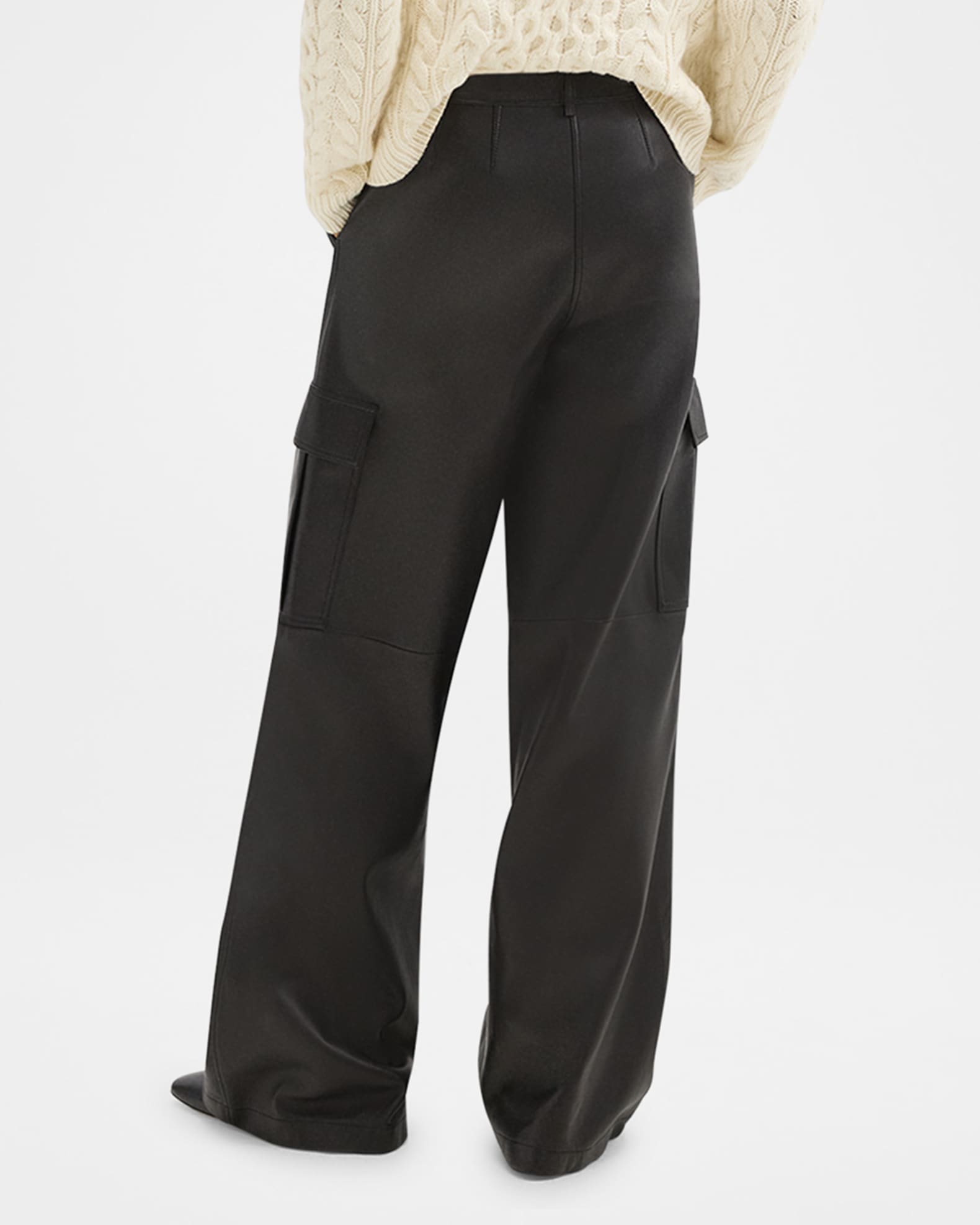 ボトムスその他 Salvatore Santoro NAPPA LEATHER CARGO PANTS Theory Relaxed Nappa Leather Cargo Pants | Neiman Marcus