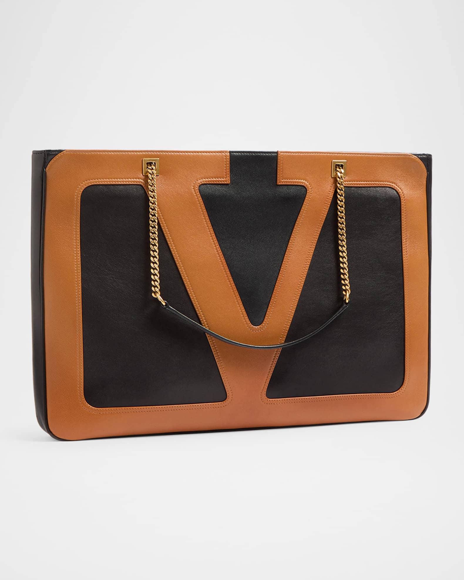 Valentino Garavani Viva Superstar Large Leather Tote Bag