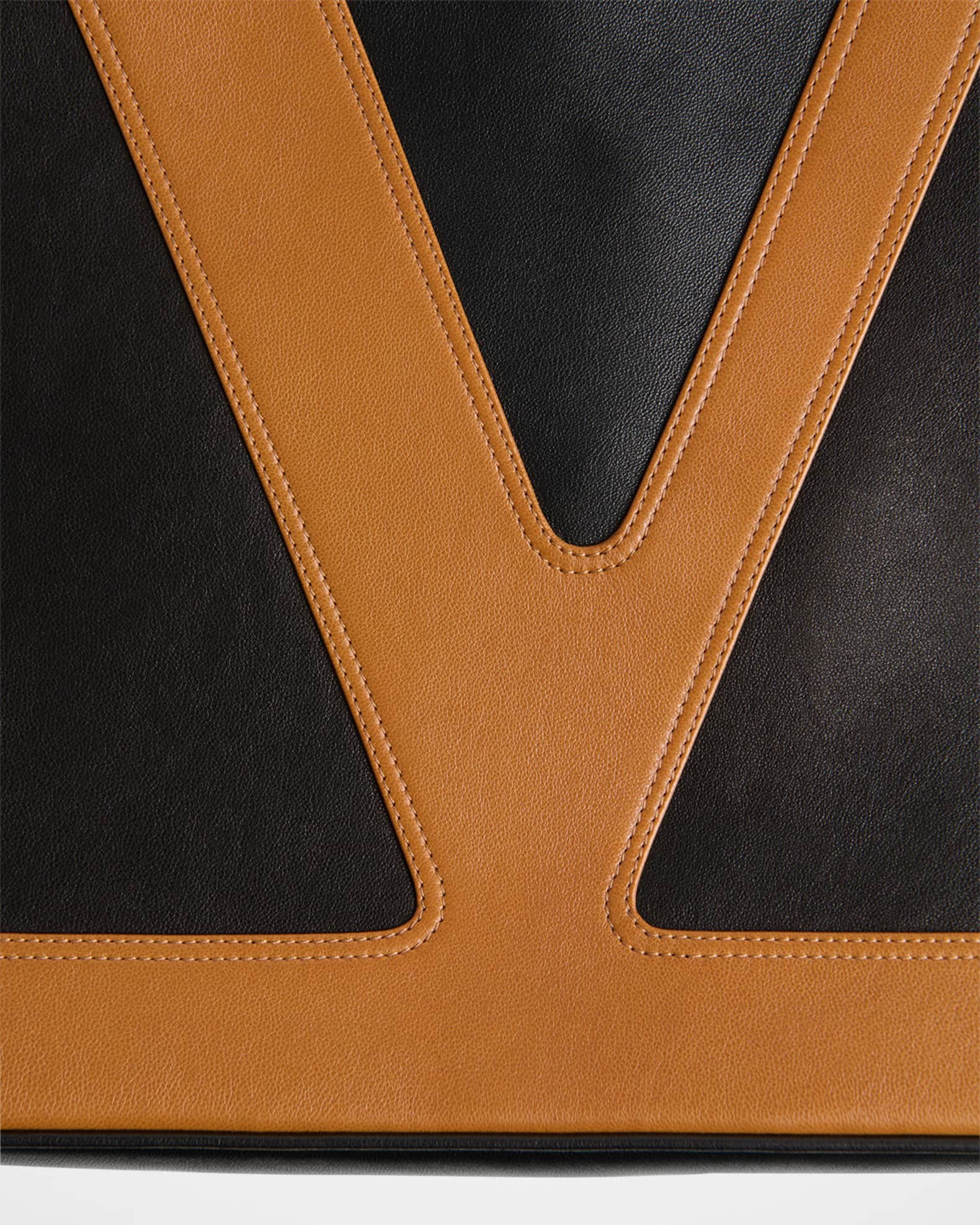 Valentino Garavani Viva Superstar Large Leather Tote Bag