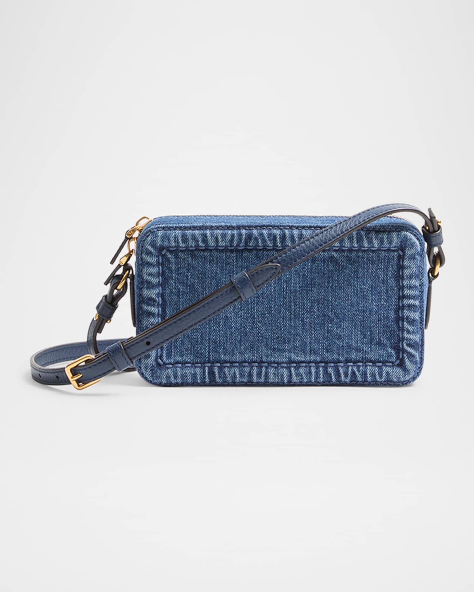 Alltime Mini Denim Camera Crossbody Bag 1