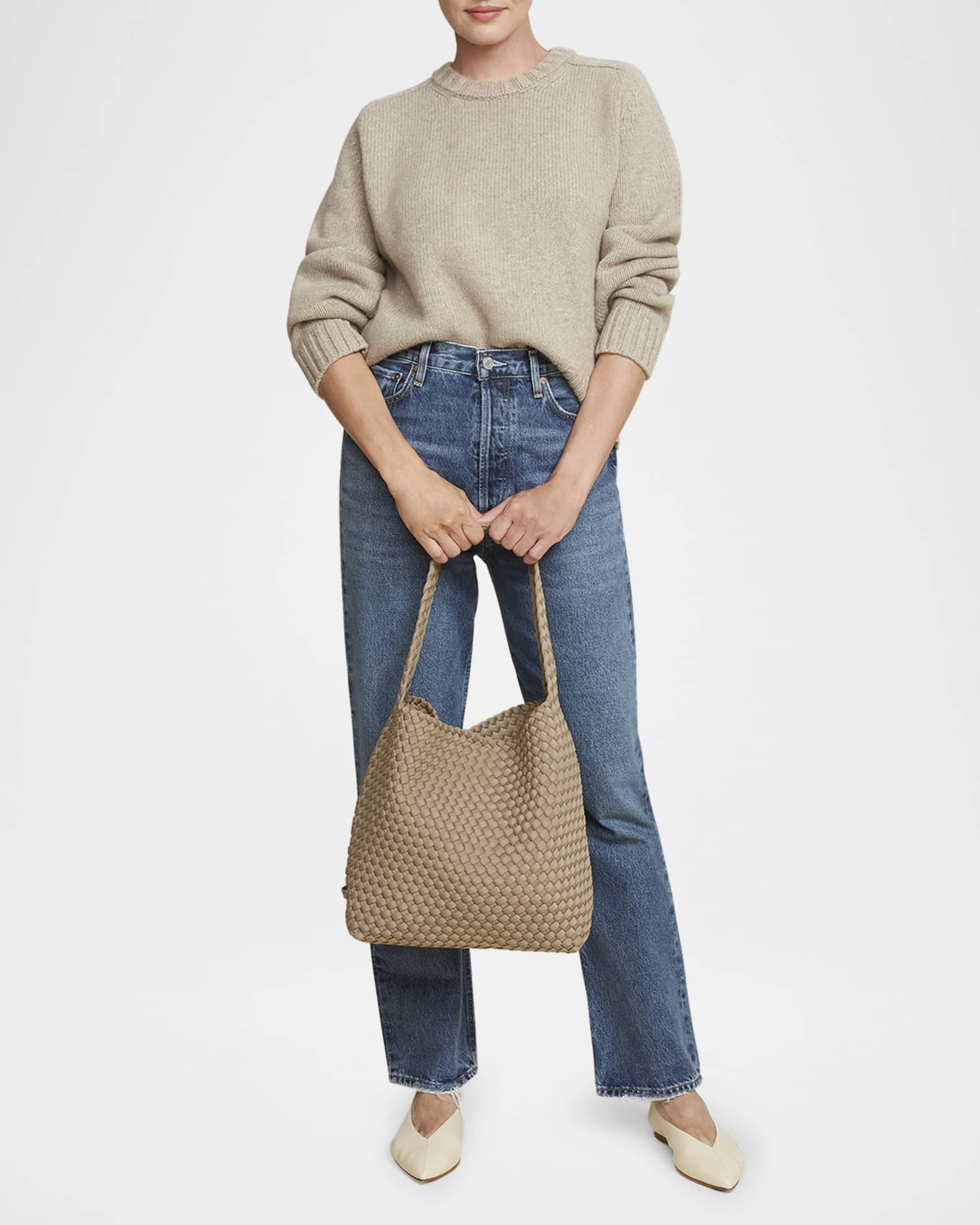 Nomad Woven Hobo Bag 1