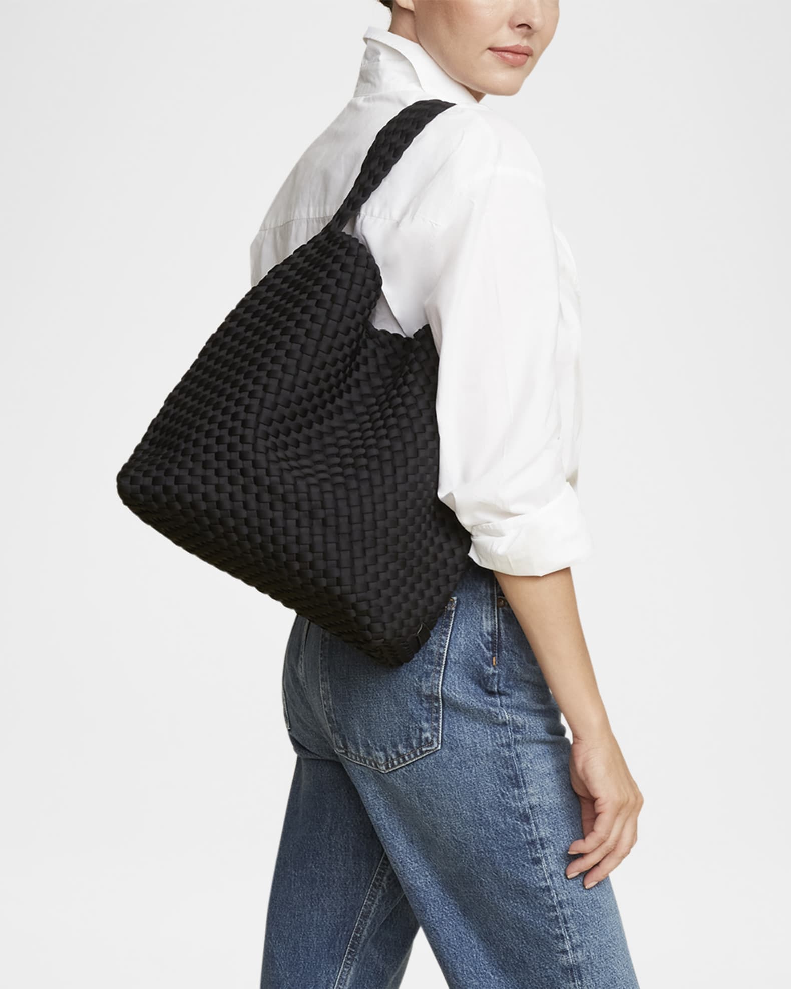Nomad Woven Hobo Bag 1