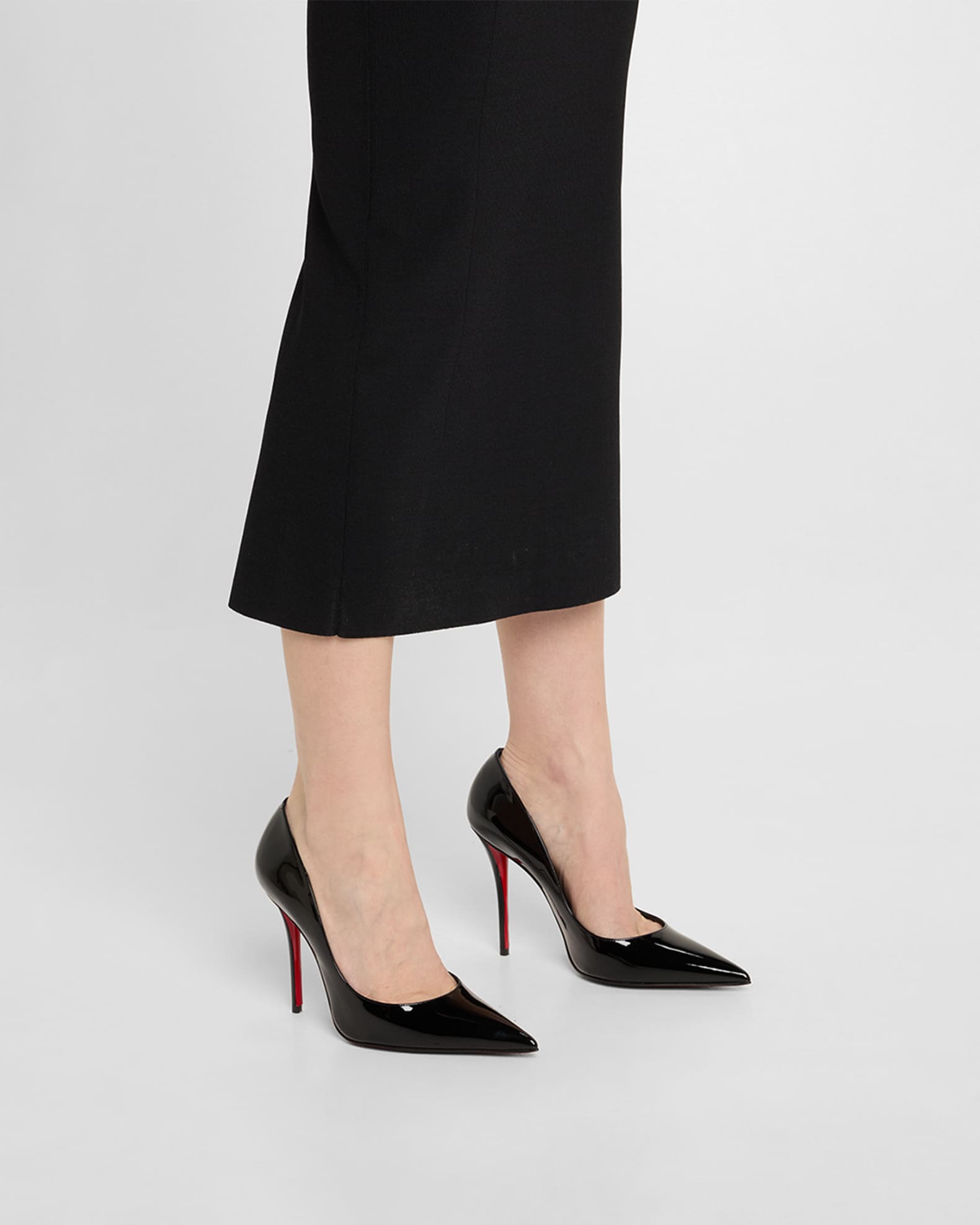 Christian Louboutin Miss Z Patent Red Sole Pumps | Neiman Marcus