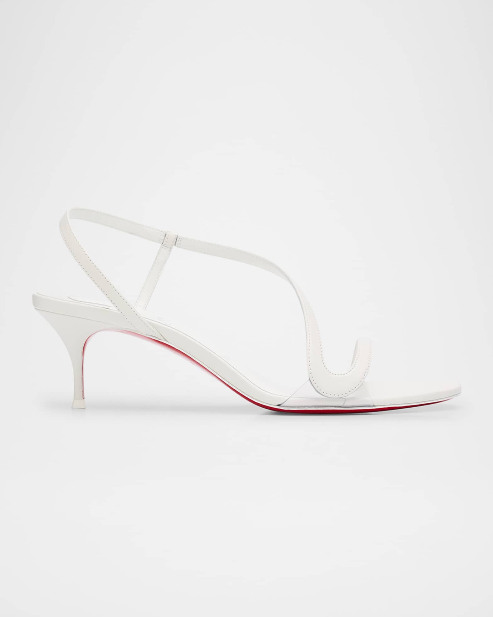 Christian Louboutin Rosalie Leather Red Sole Slingback
