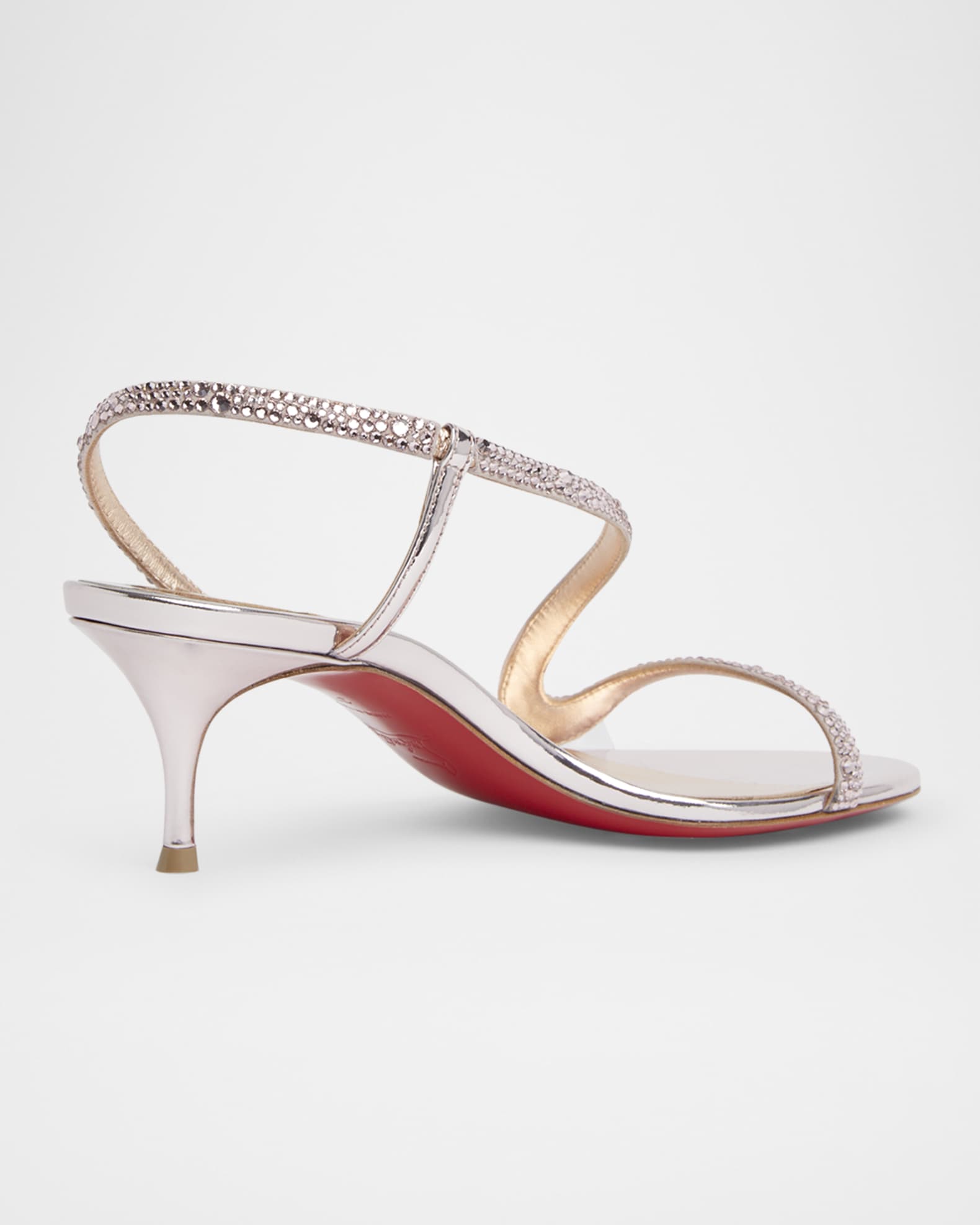 【関税送料込】ルブタン Rosalie Slingback Sandal サンダル Christian Louboutin Rosalie Crystal Embellished Slingback