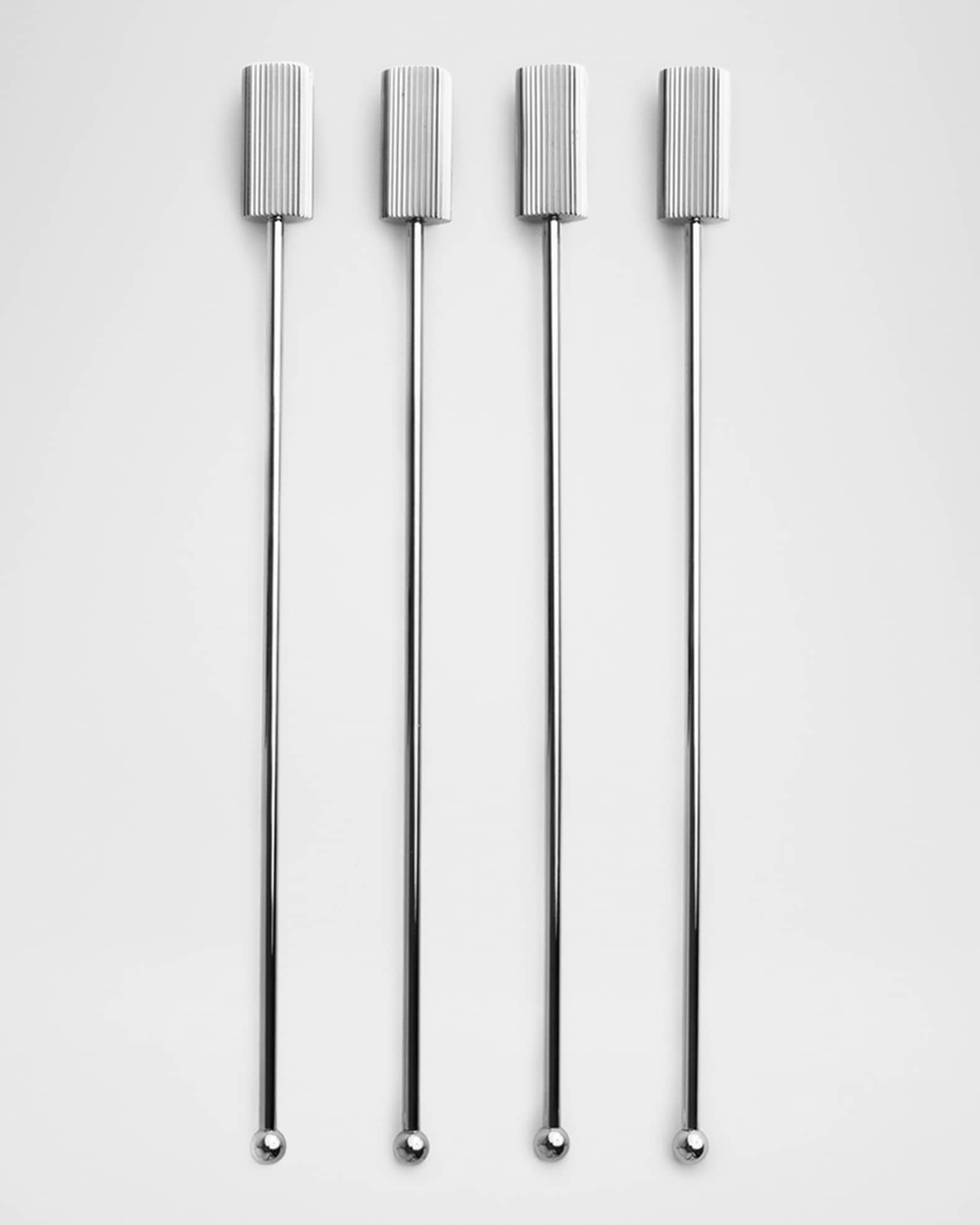 Striations Drink Stirrers, Set of 4 0