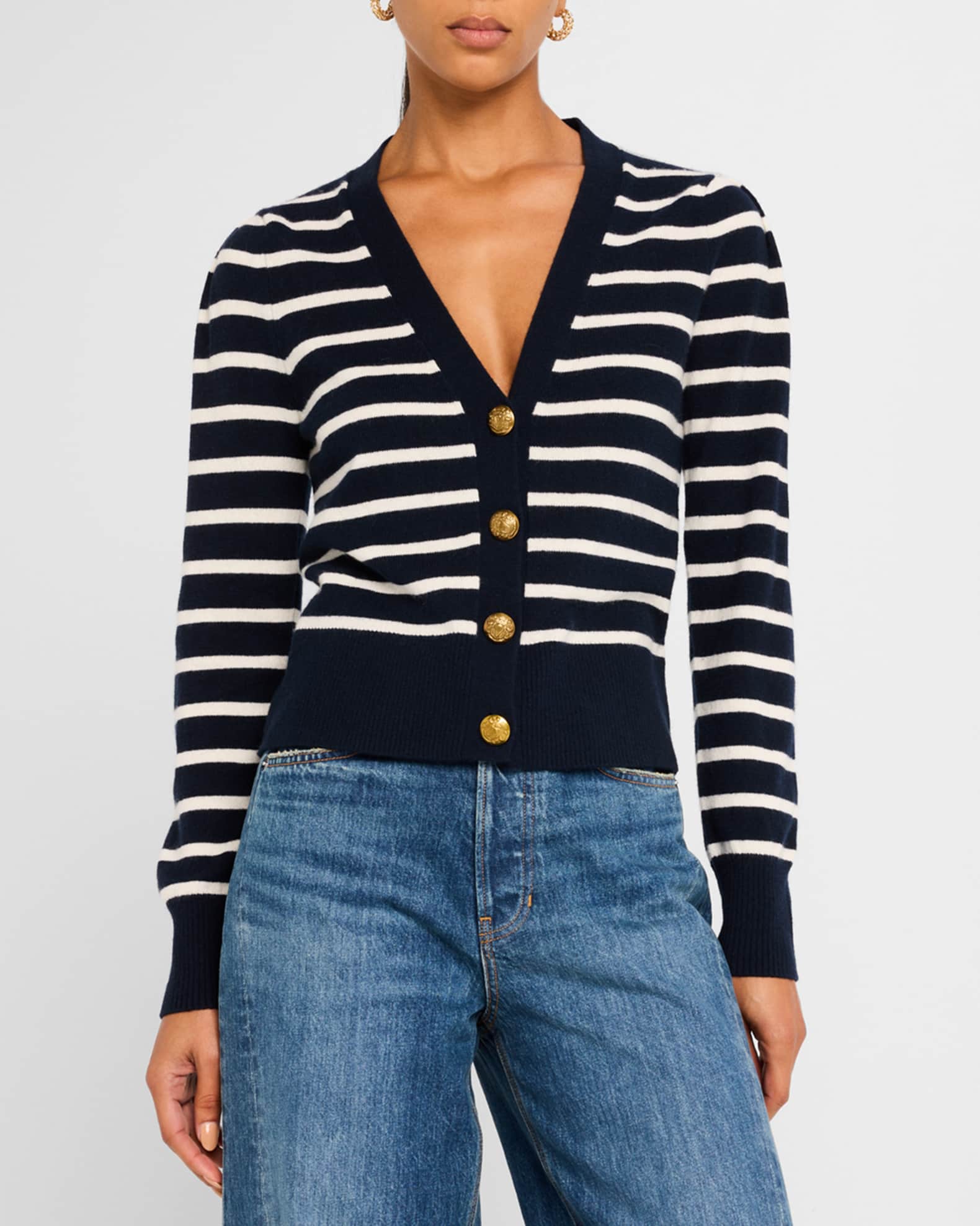 Veronica Beard Solene Cashmere Cardigan | Neiman Marcus
