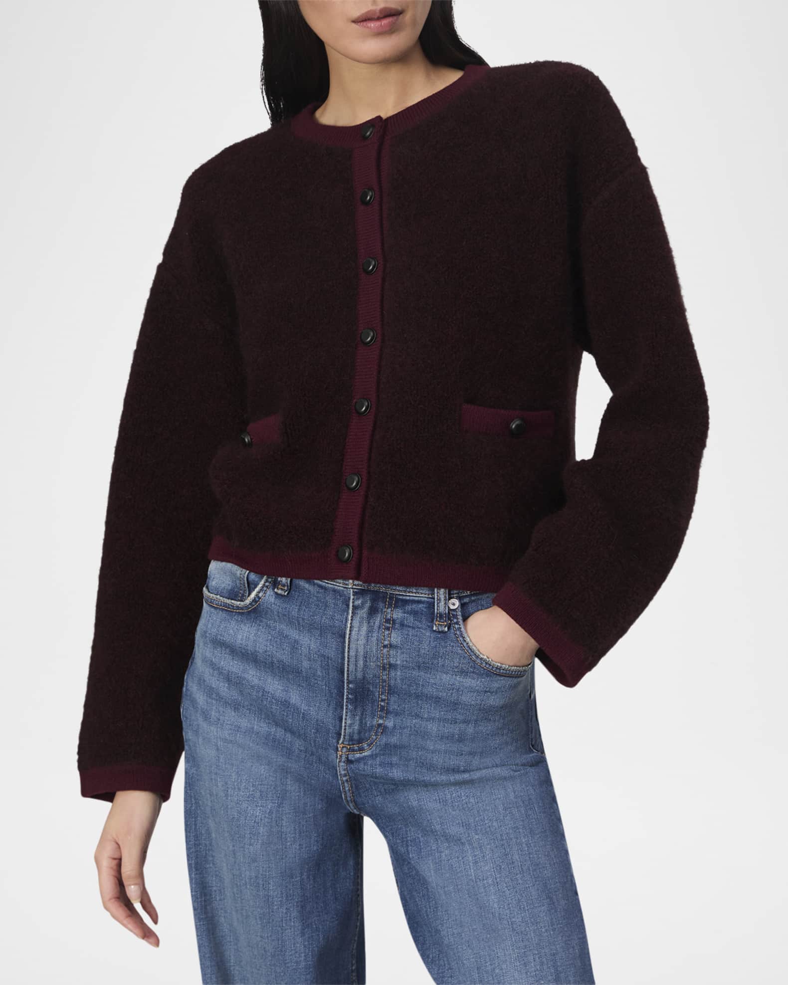 Kaia Boucle Cardigan 1