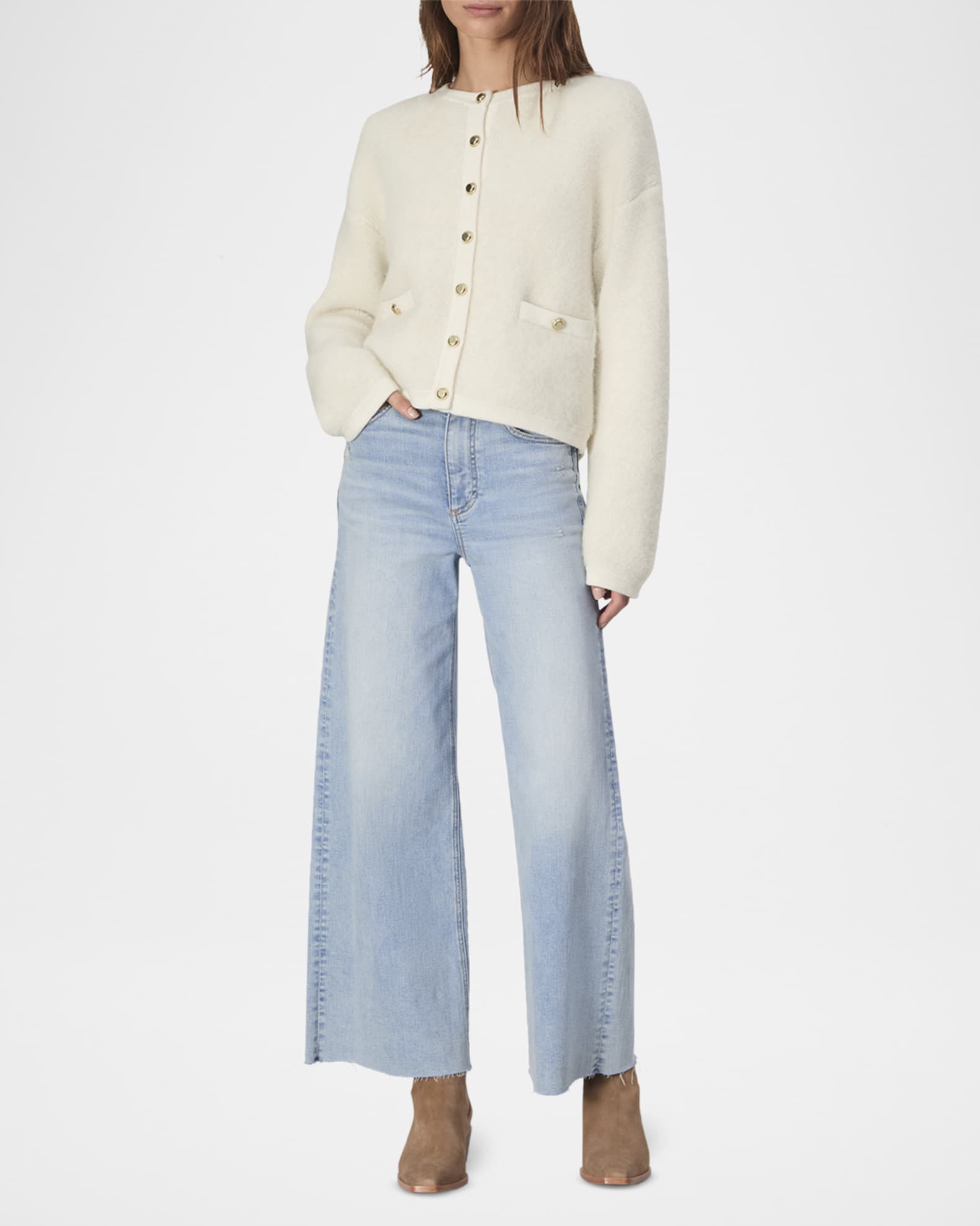 Kaia Boucle Cardigan 1