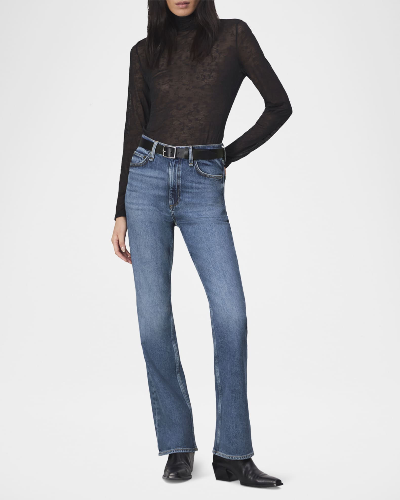 Rag & Bone Peyton High-Rise Bootcut Jeans | Neiman Marcus