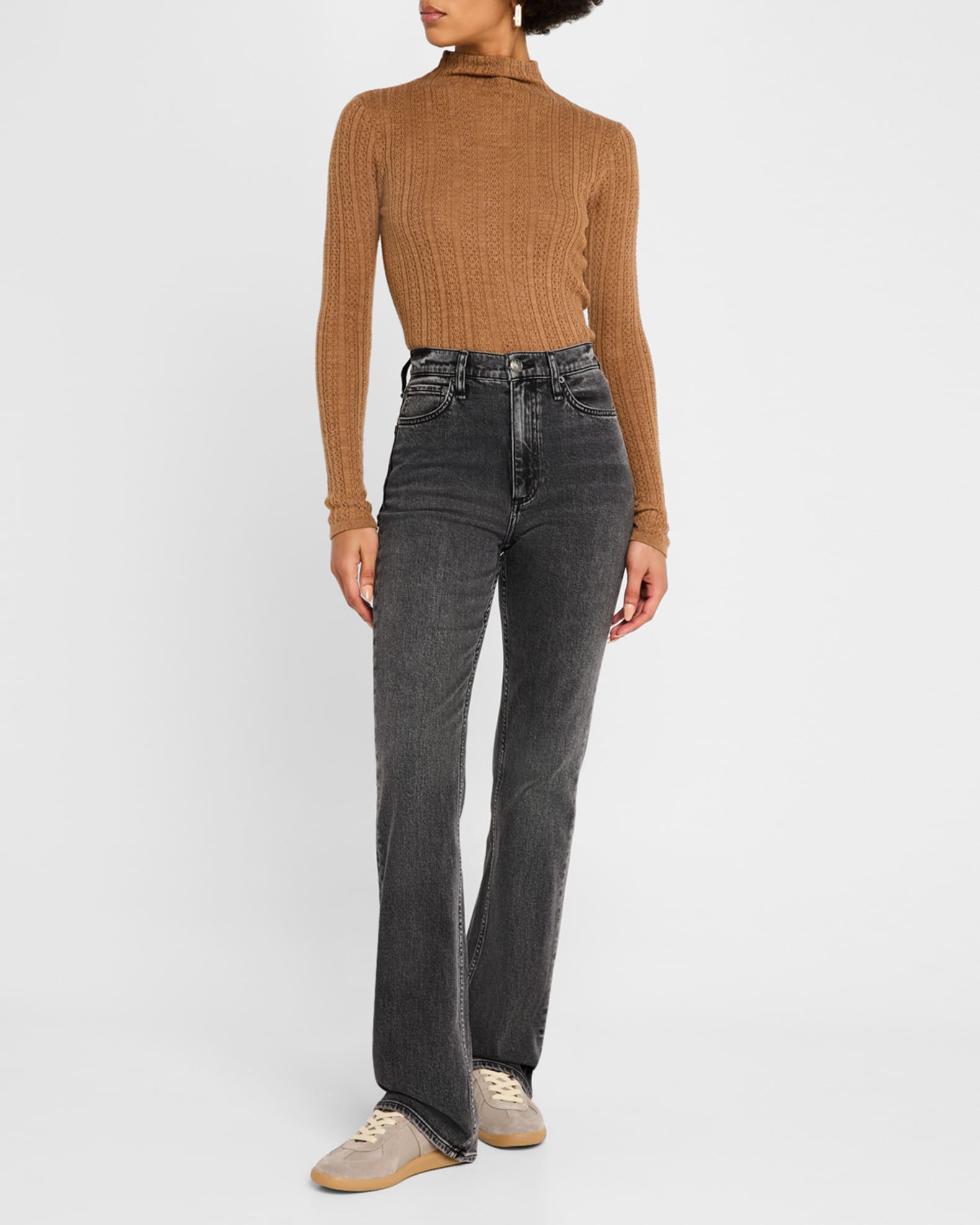 Peyton High-Rise Bootcut Jeans 1
