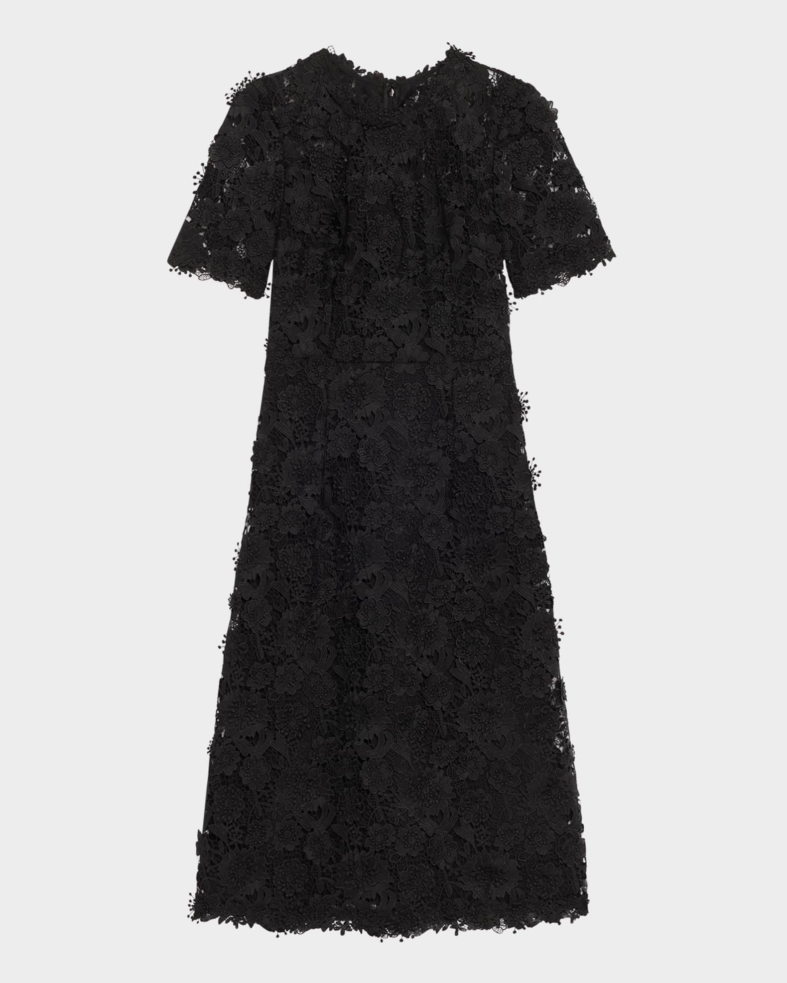 Illusion short sleeve long lace sheath 2025