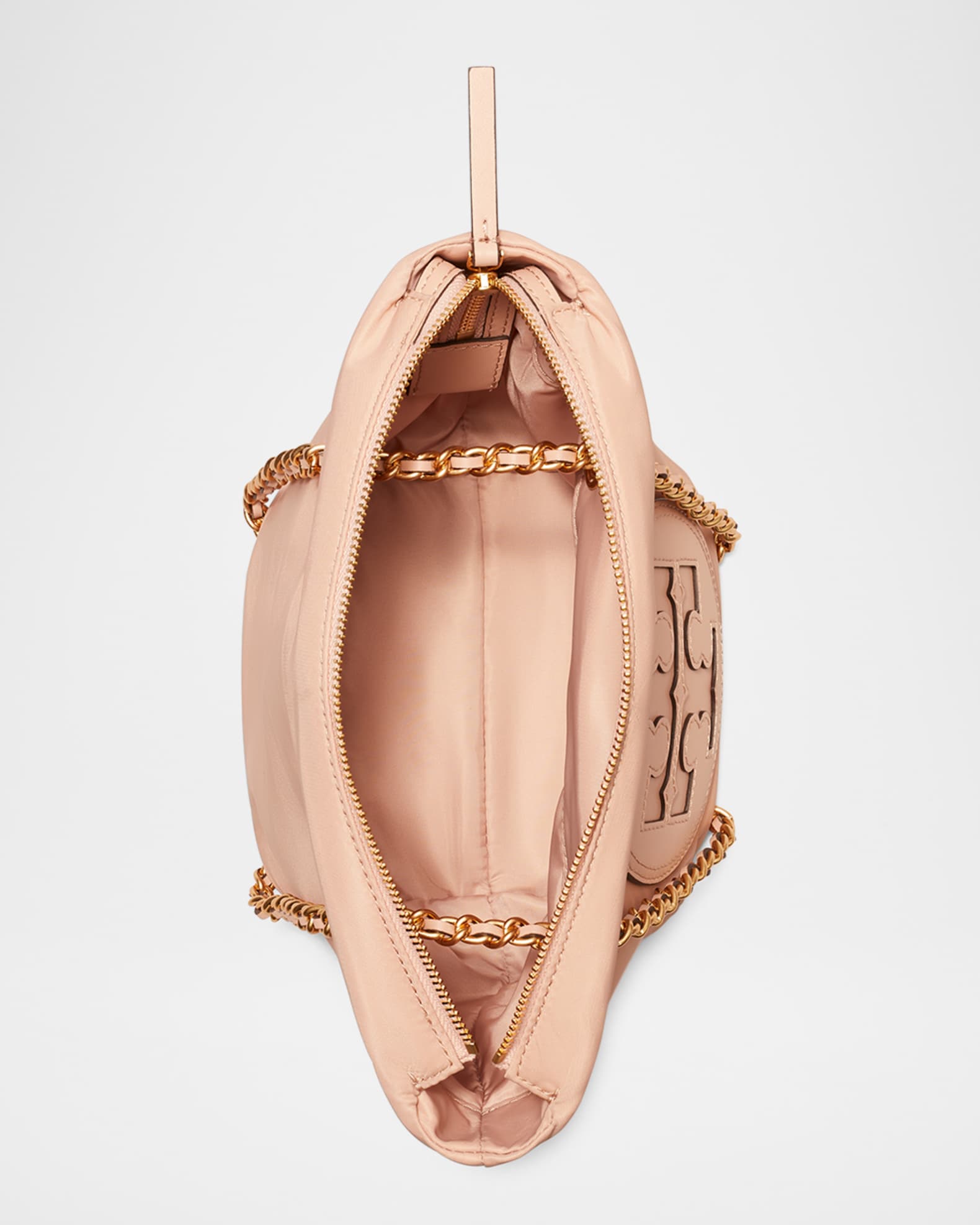 Tory Burch Ella Small Leather Chain Shoulder Bag Neiman Marcus