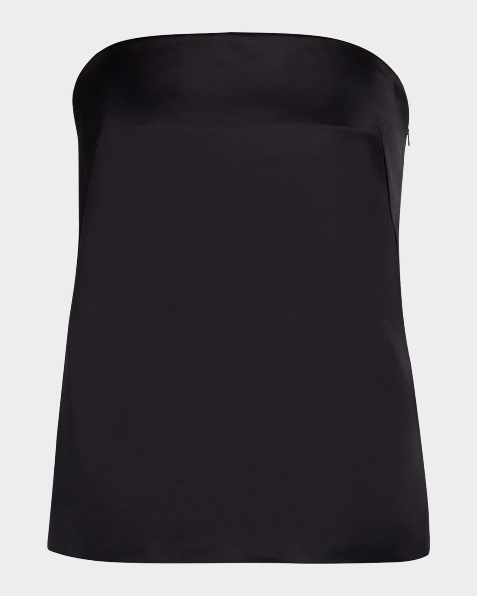 Ani Strapless Satin Top 0