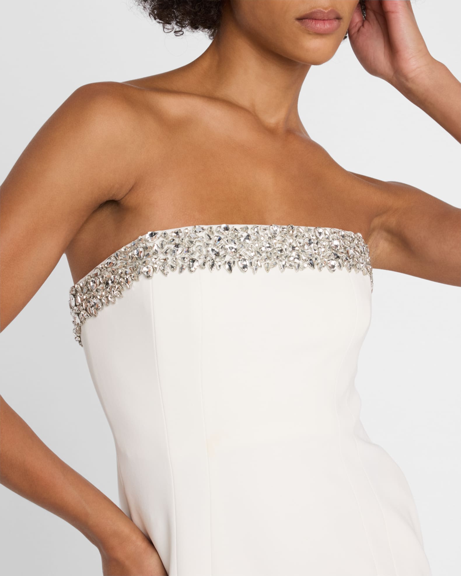 A.L.C. Elsie Embellished Strapless Mini Dress | Neiman Marcus