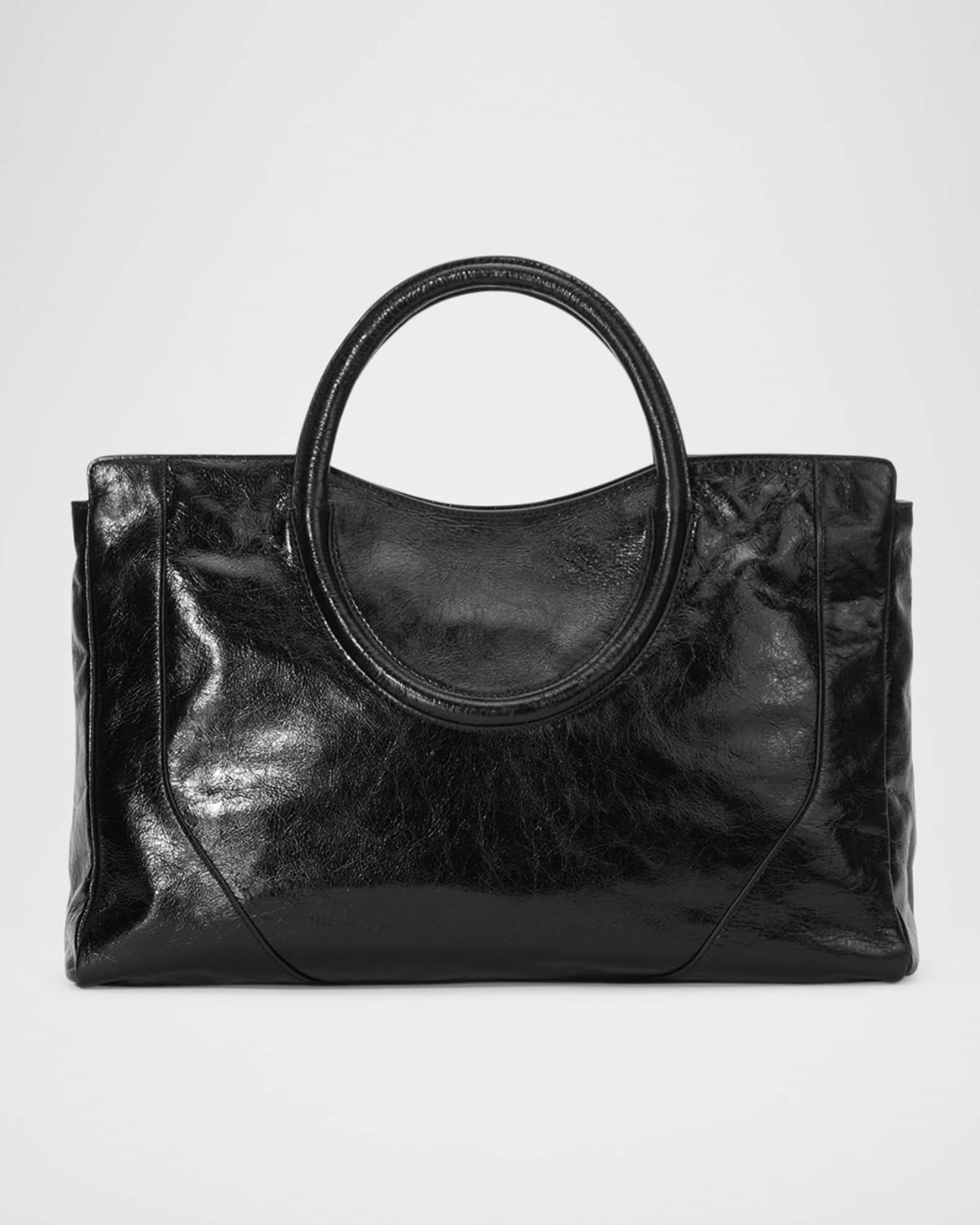 STAUD Maude Zip Leather Satchel Bag | Neiman Marcus