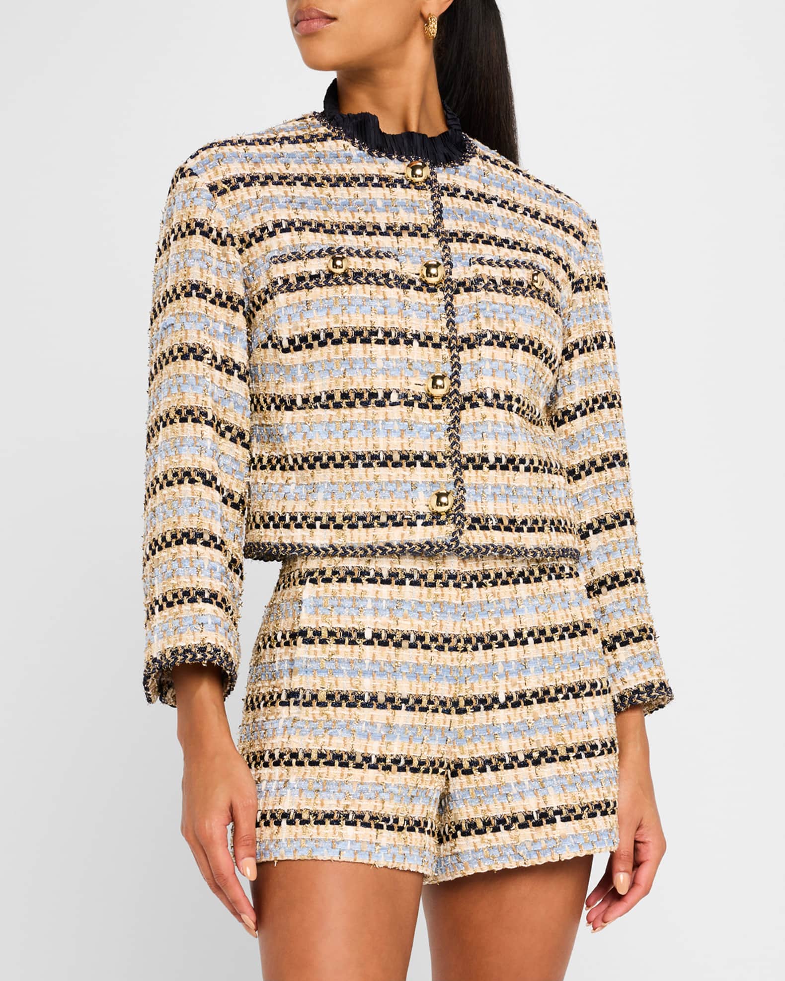 Veronica Beard Sumira Tweed Jacket | Neiman Marcus
